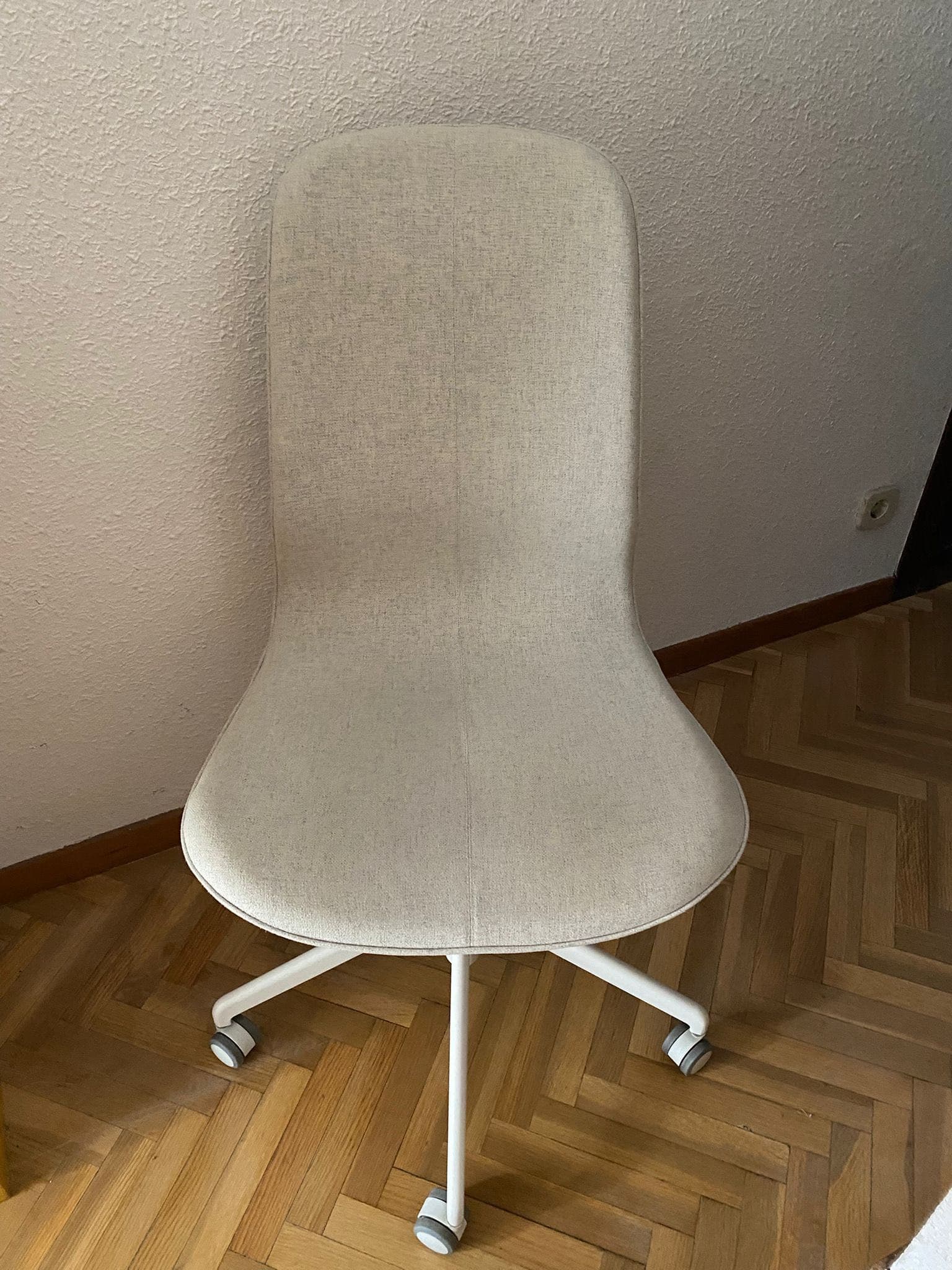 LÅNGFJÄLL conference chair, Gunnared beige/white