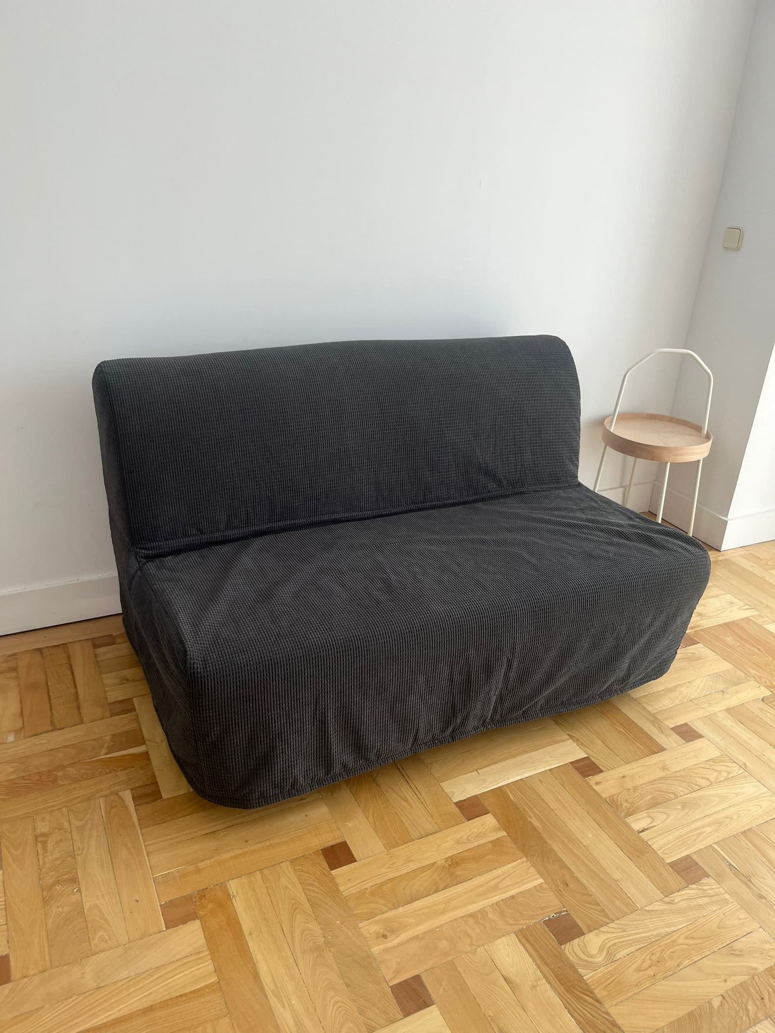 LYCKSELE LÖVÅS sillón cama, Vansbro gris oscuro