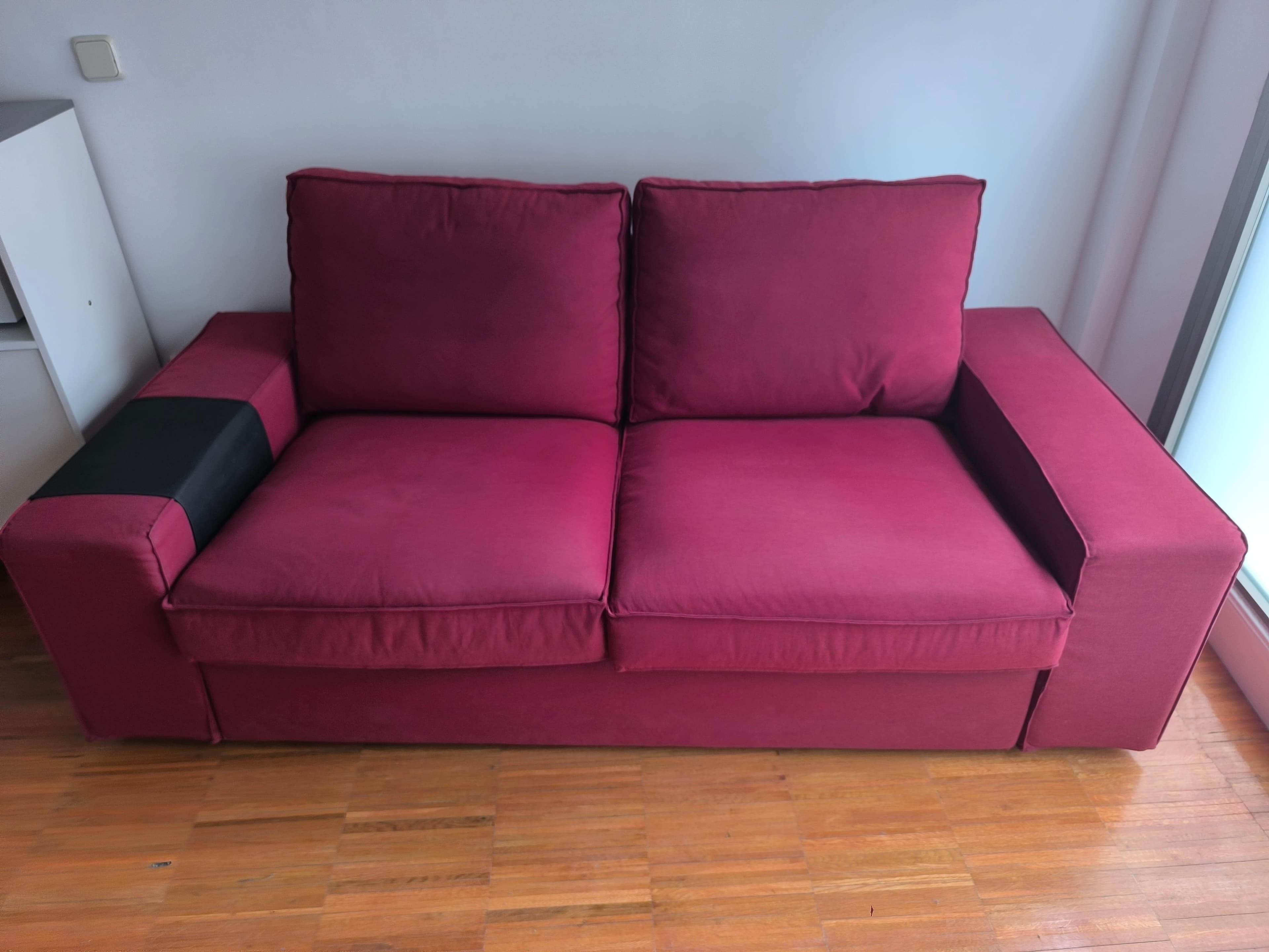 KIVIK sofá 2 prazas, Tallmyra gris