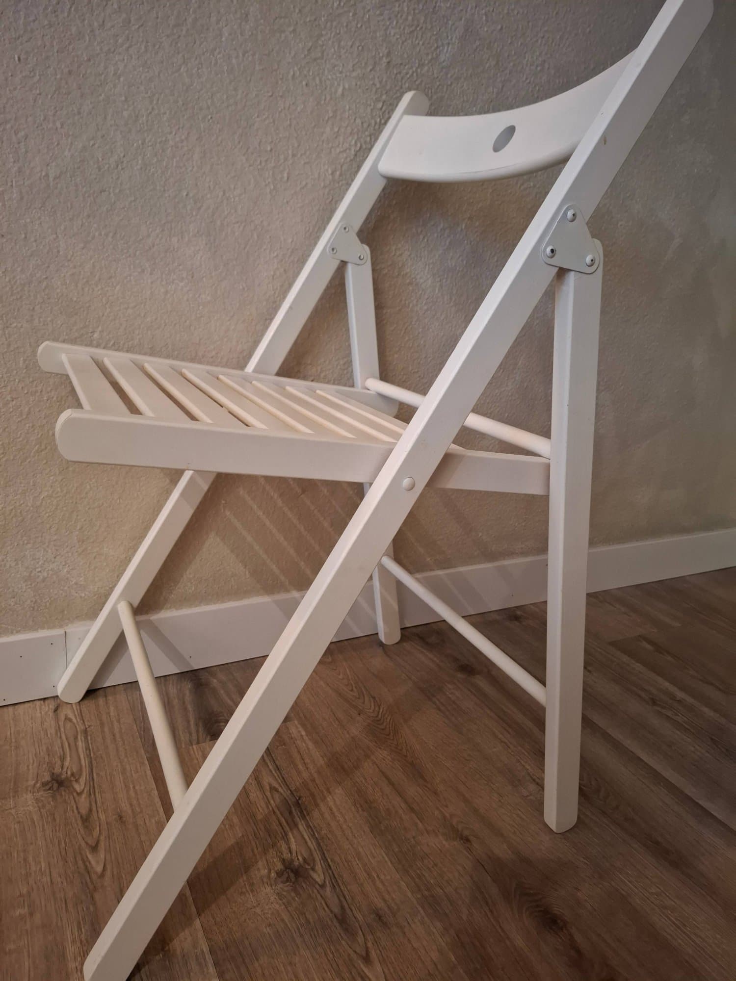 FRÖSVI cadira plegable, blanc