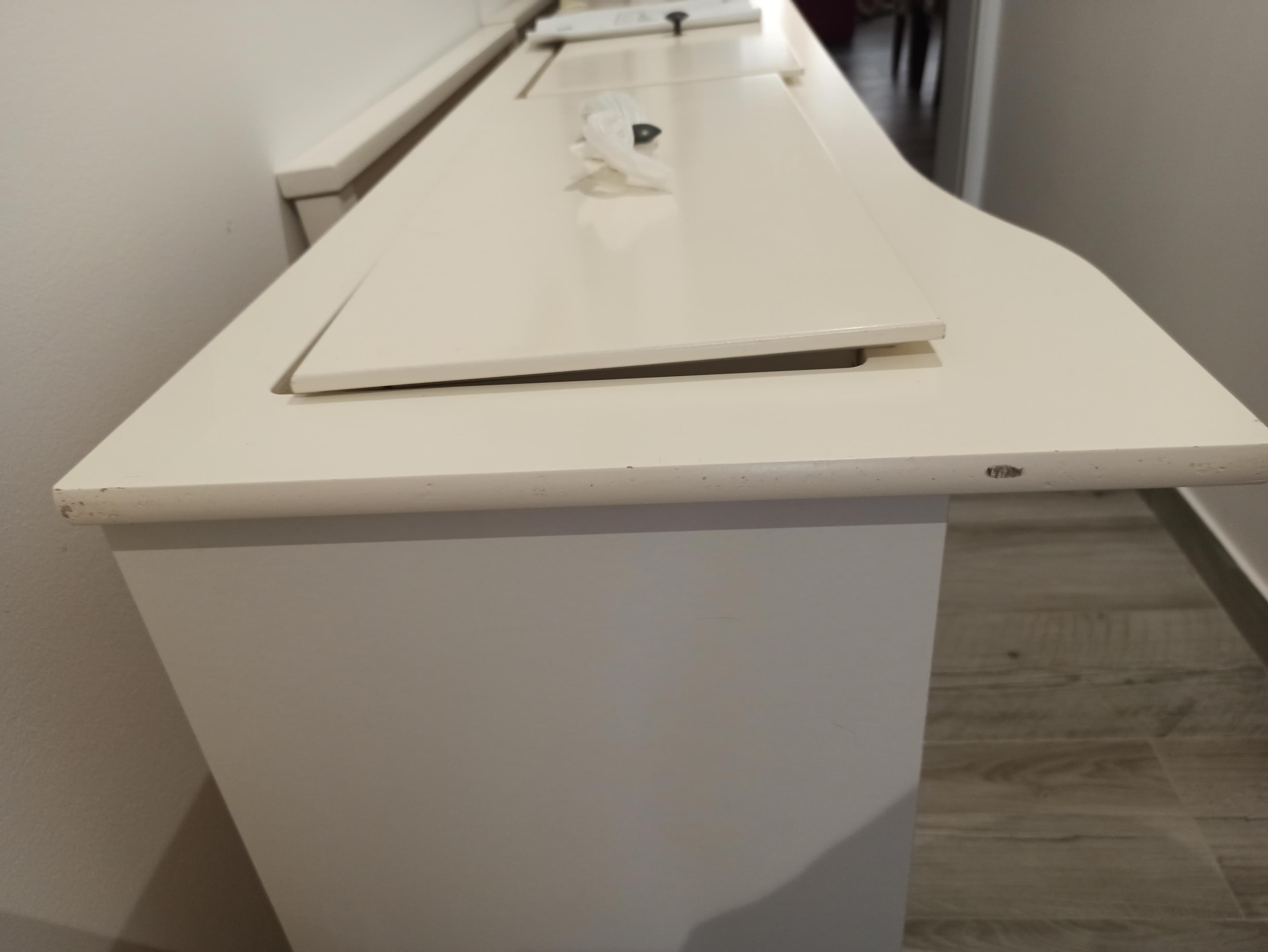 HEMNES Estructura diván con 3 cajones, blanco, 80x200 cm