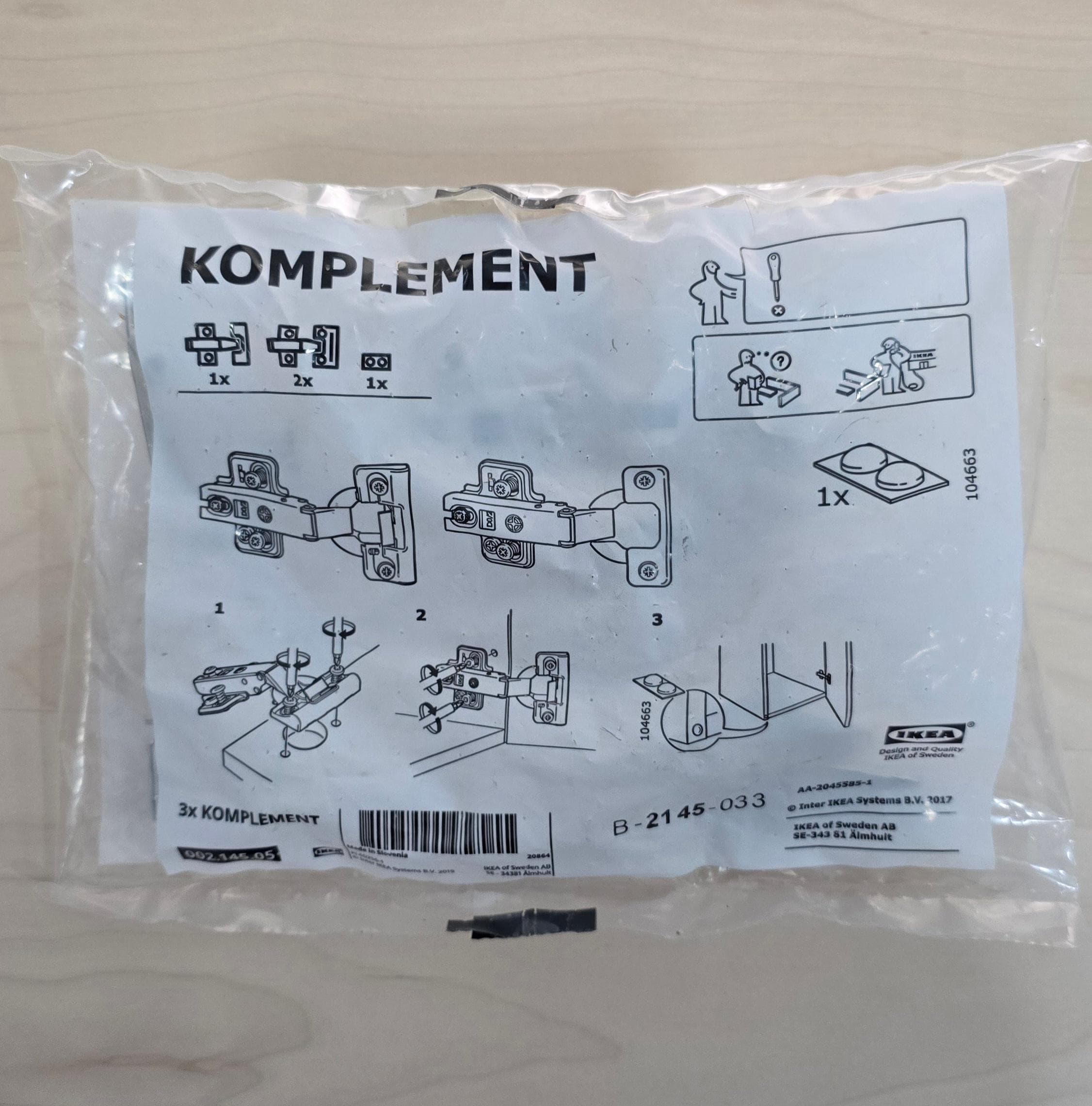 KOMPLEMENT emeki ixteko banda