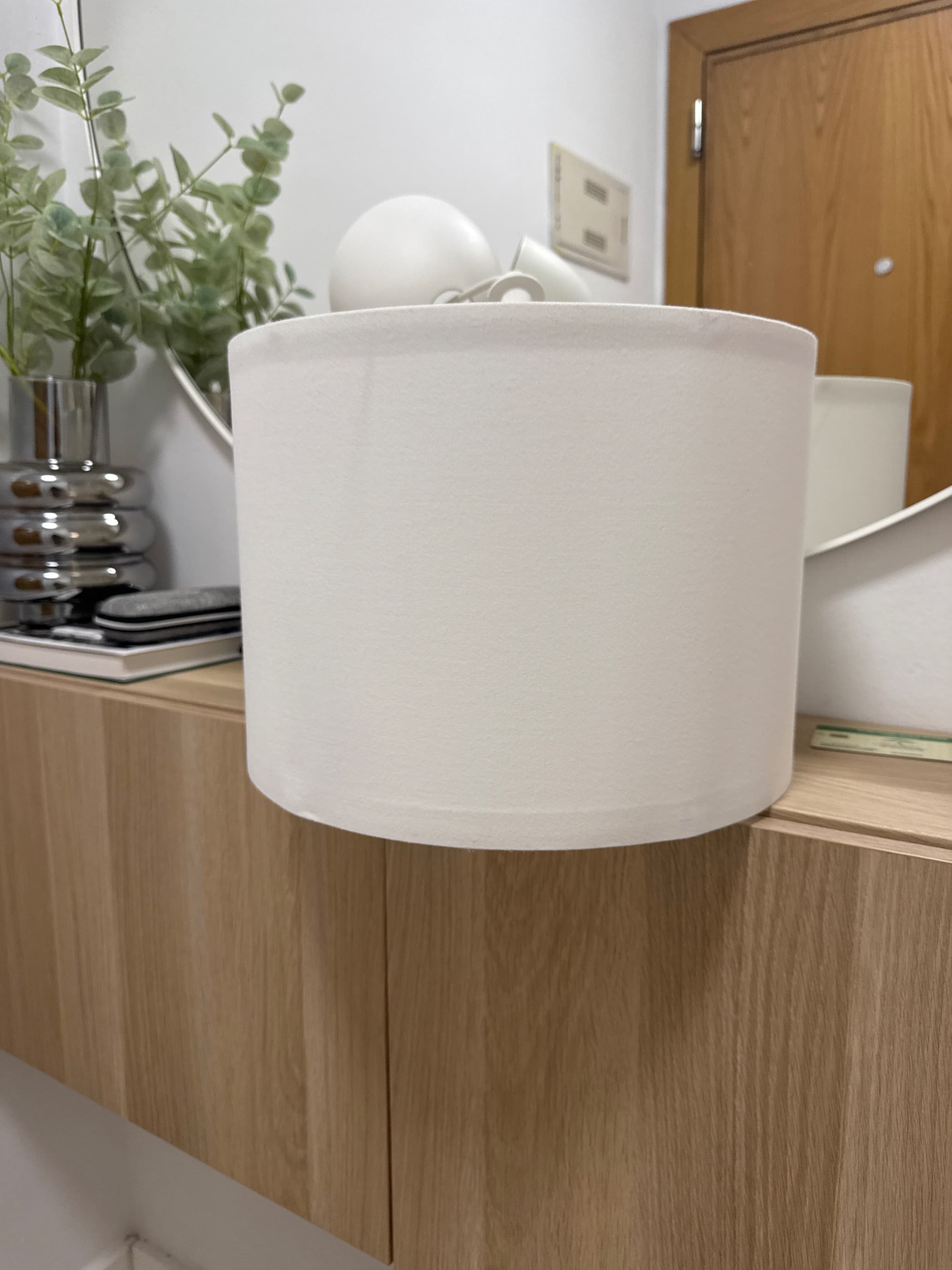 RINGSTA Pantalla para lámpara, blanco, 42 cm