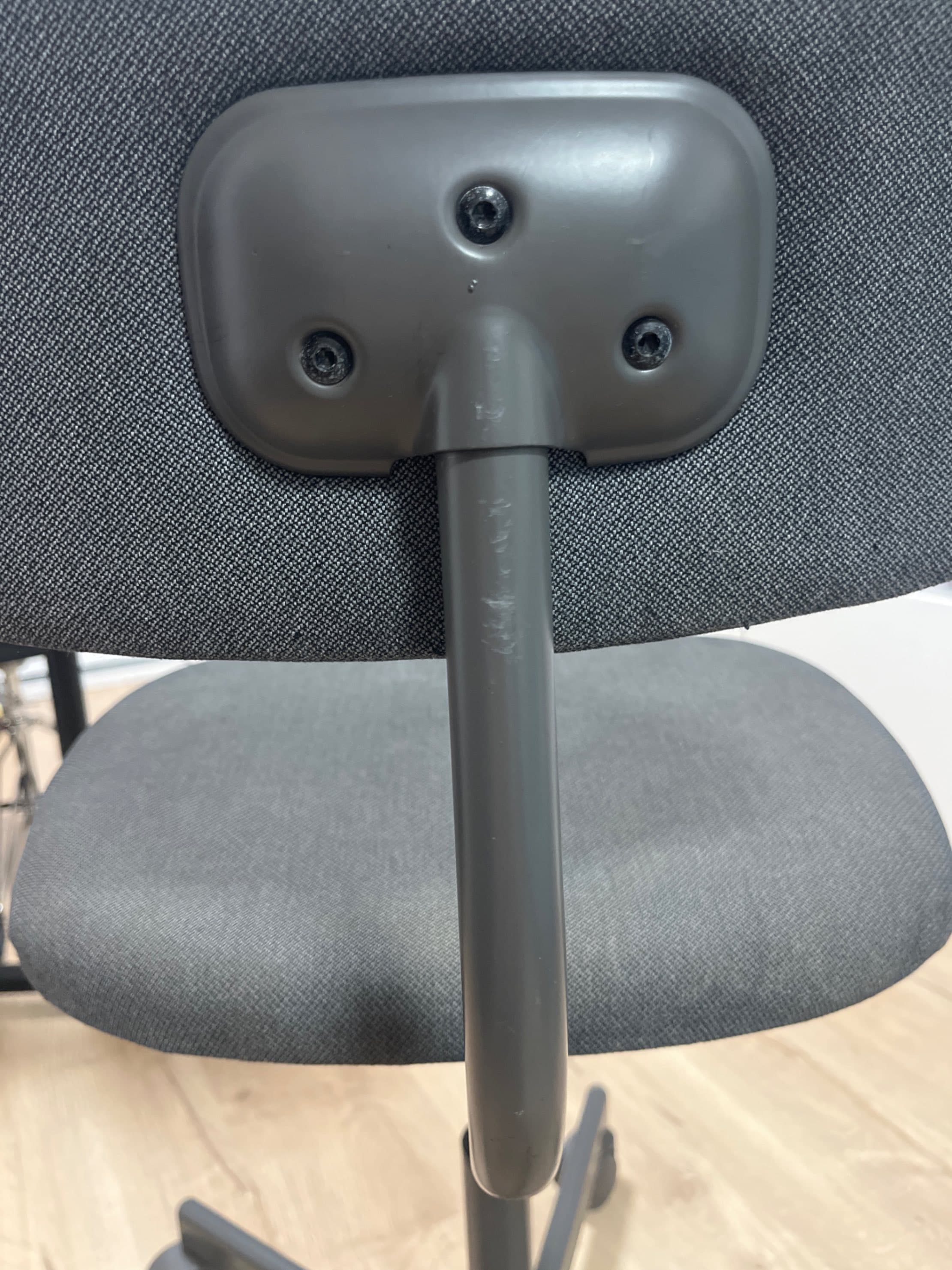 BLECKBERGET swivel chair, Idekulla dark grey