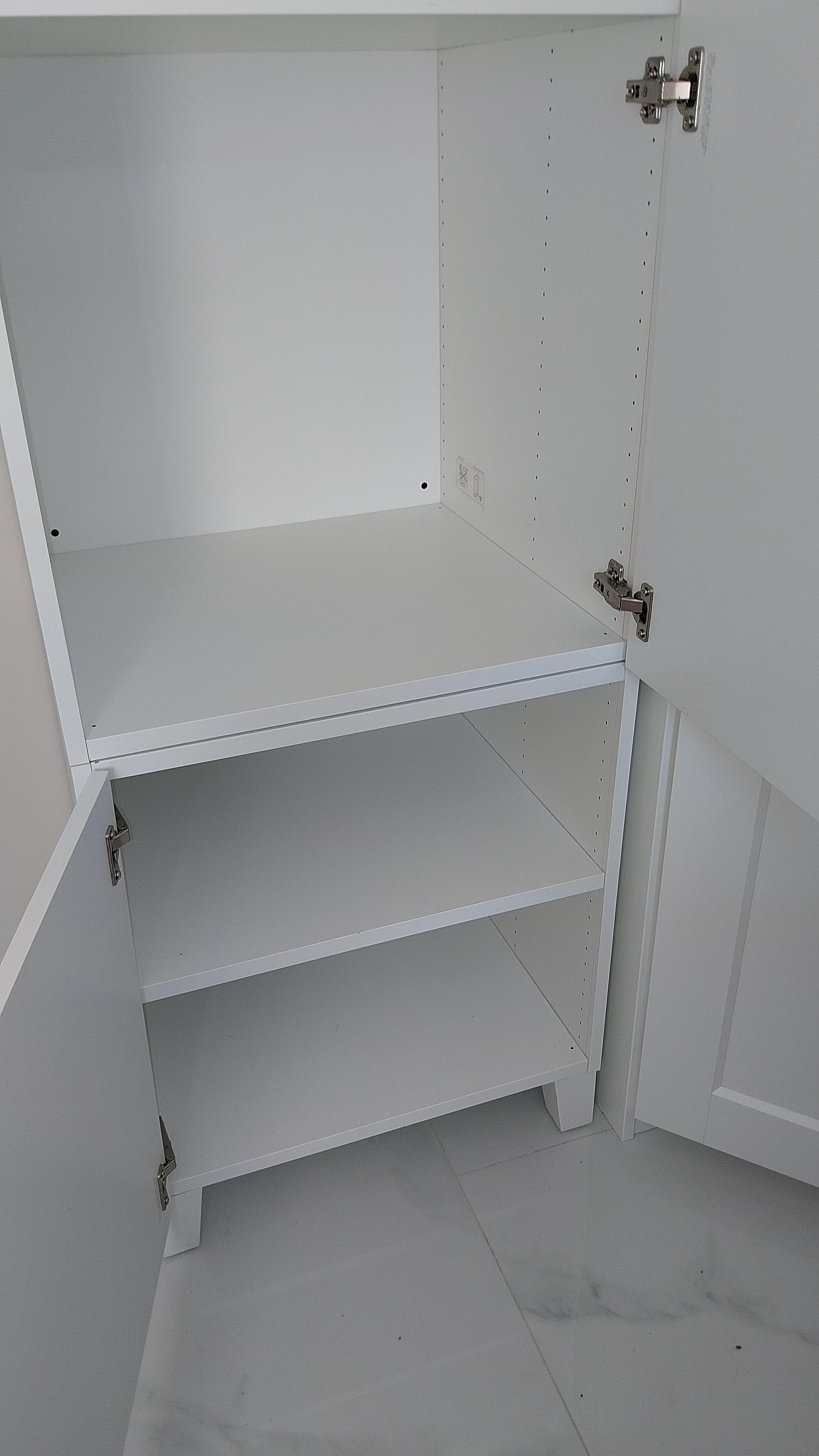 PLATSA estrutura, branco, 60x55x60 cm