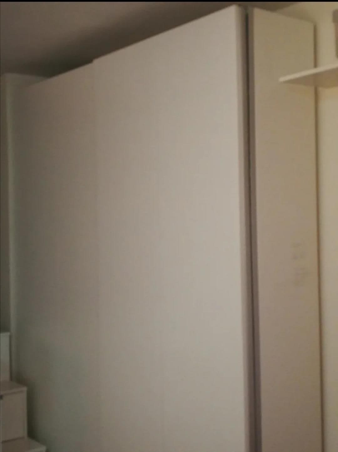 HASVIK portas corredizas, 2 uds, branco, 200x236 cm