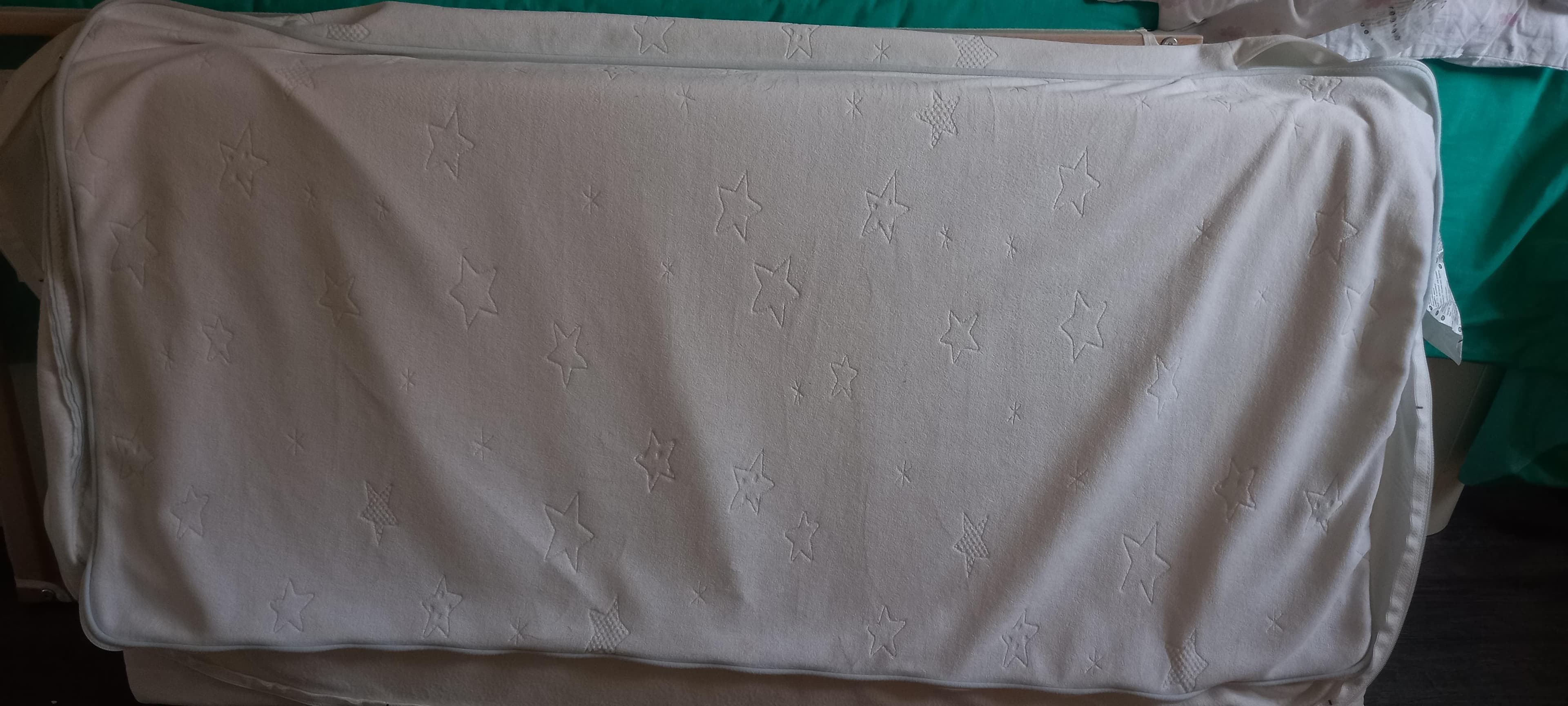 SUNDVIK Cuna, blanco, 60x120 cm