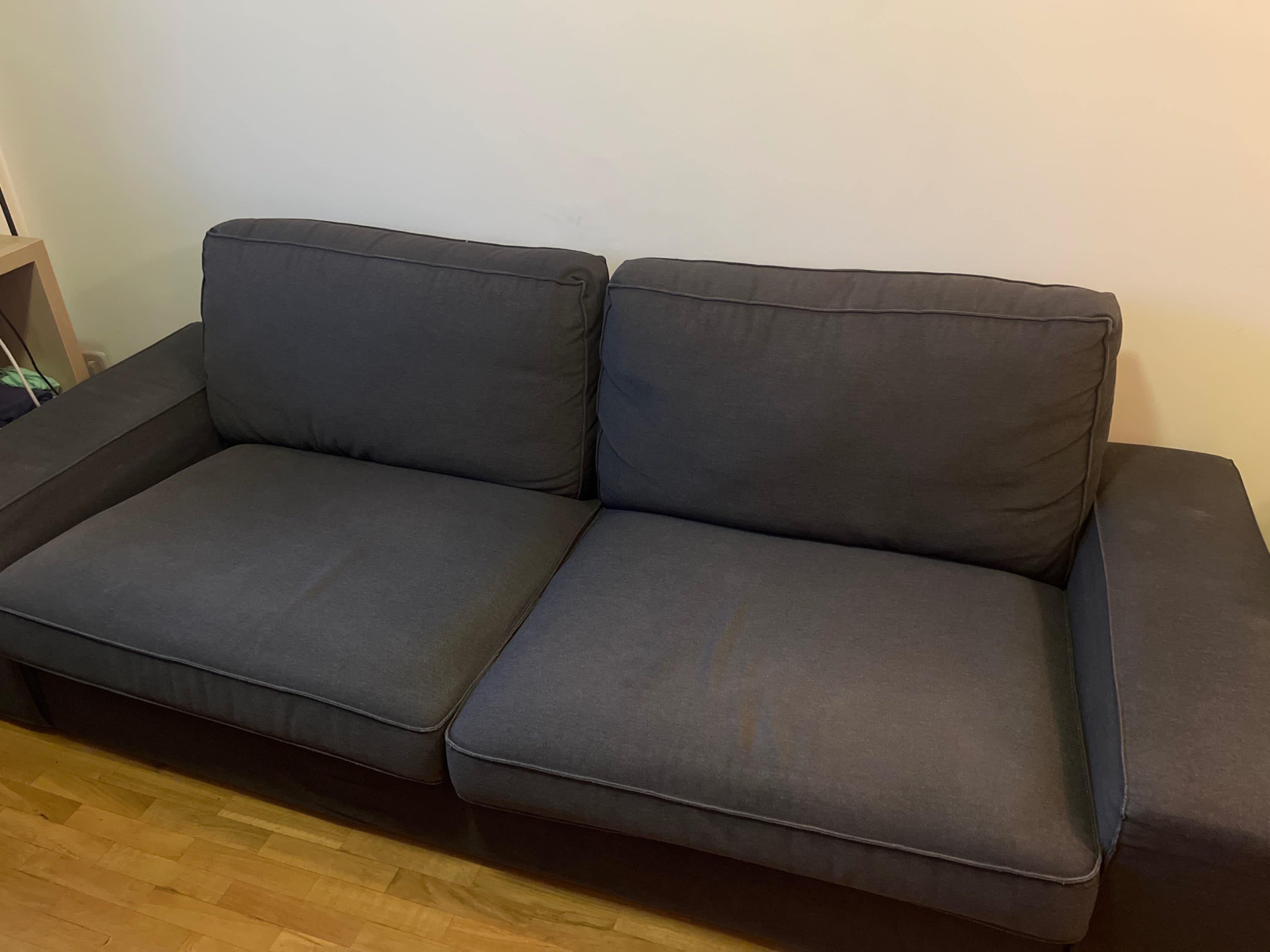 KIVIK 3-seat sofa, Tallmyra medium grey
