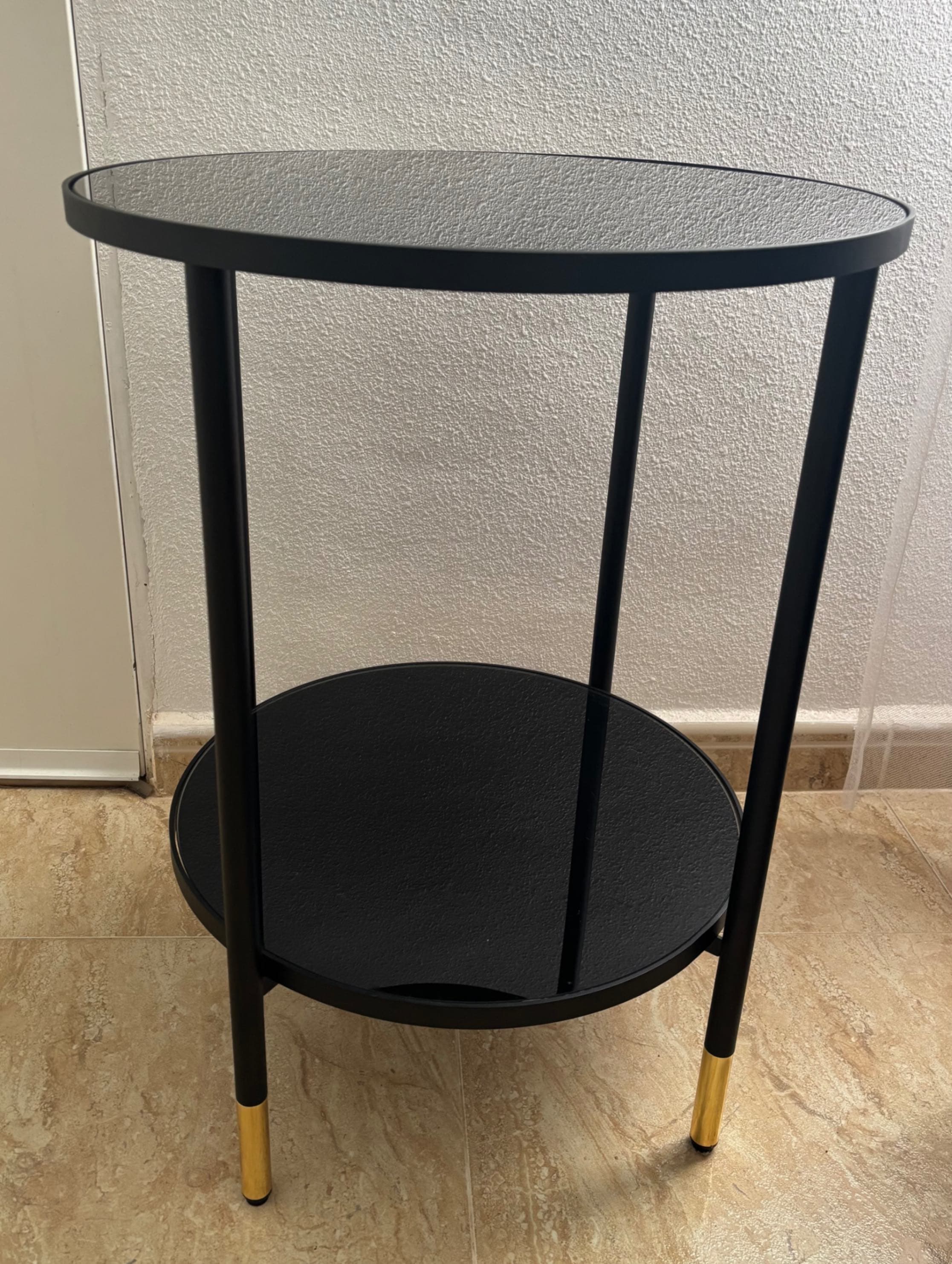 ÄSPERÖD mahai osagarria, beltza/beira beltza, 45 cm