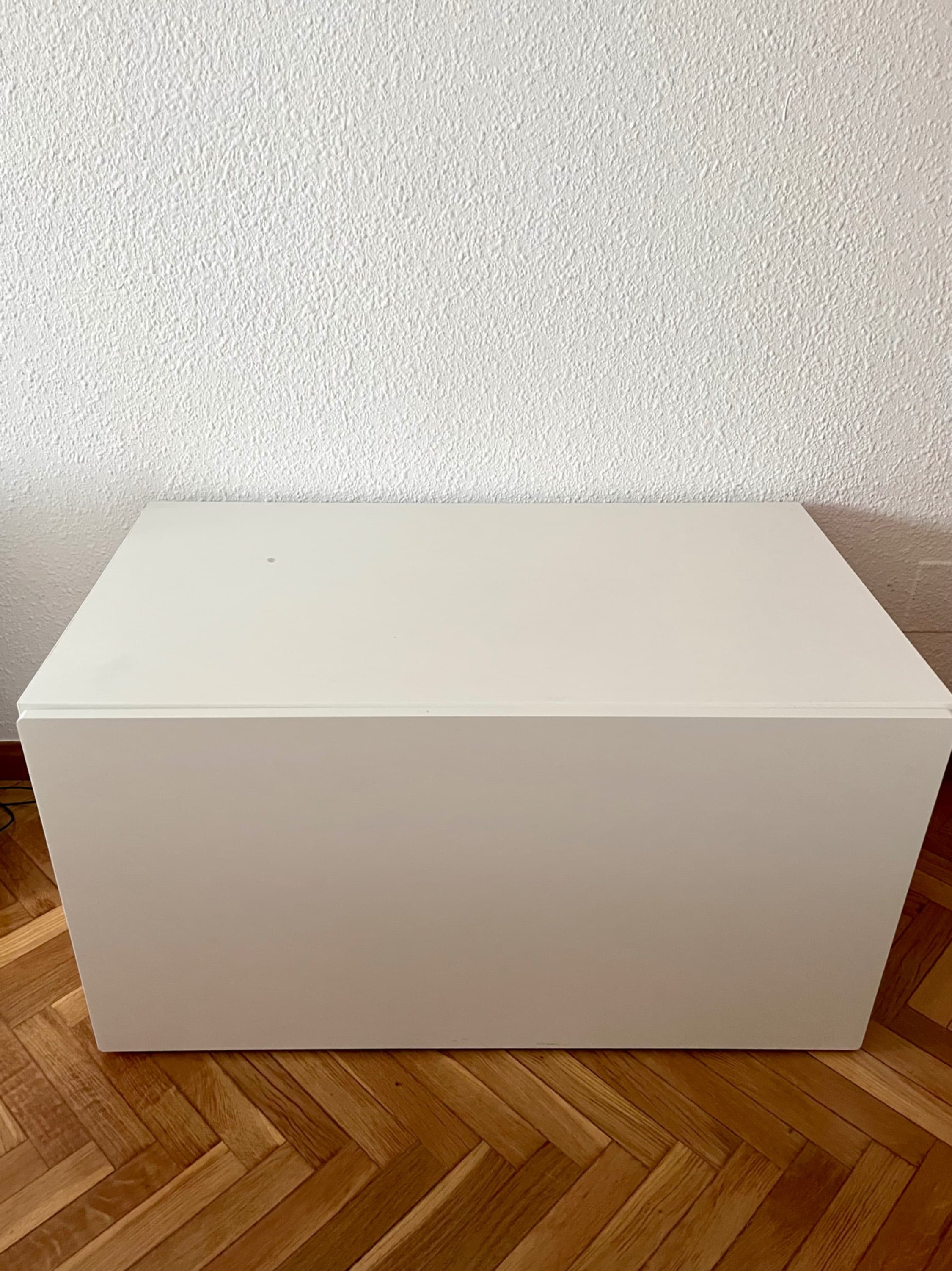 SMÅSTAD jostailuak gordetzeko bankua, zuria/zuria, 90x52x48 cm