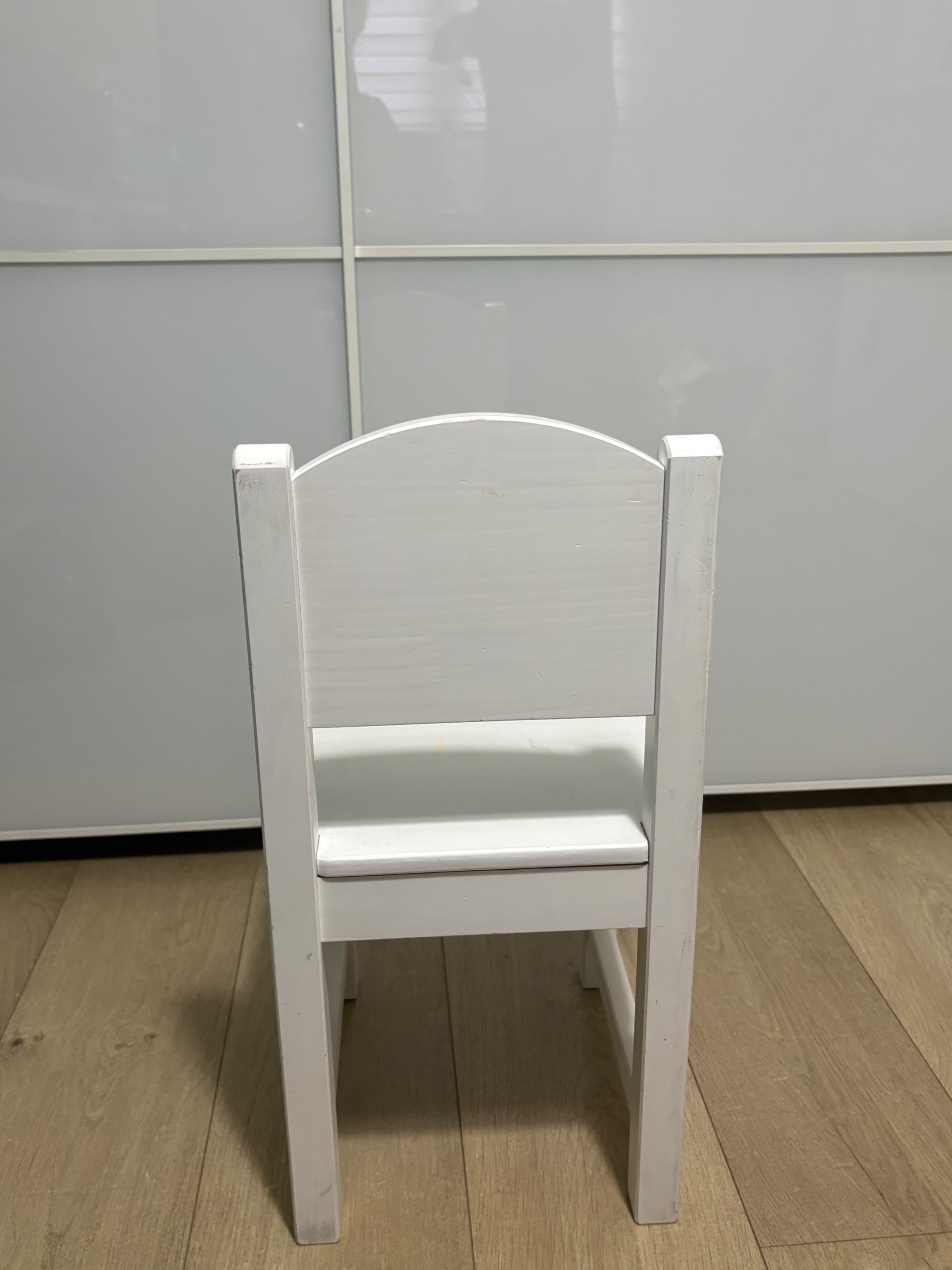 SUNDVIK children's chair, white
