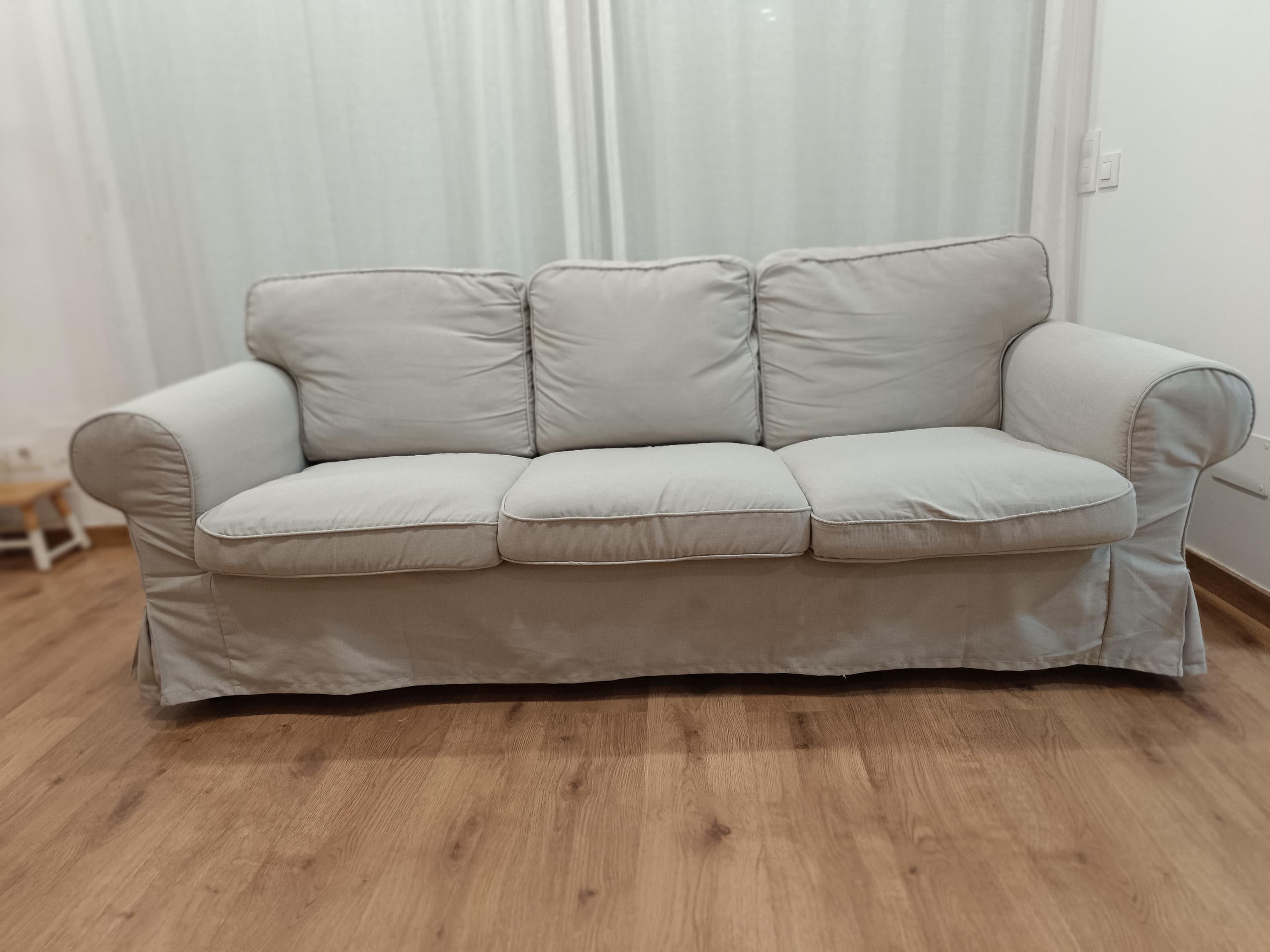EKTORP 3-seat sofa, Hillared beige