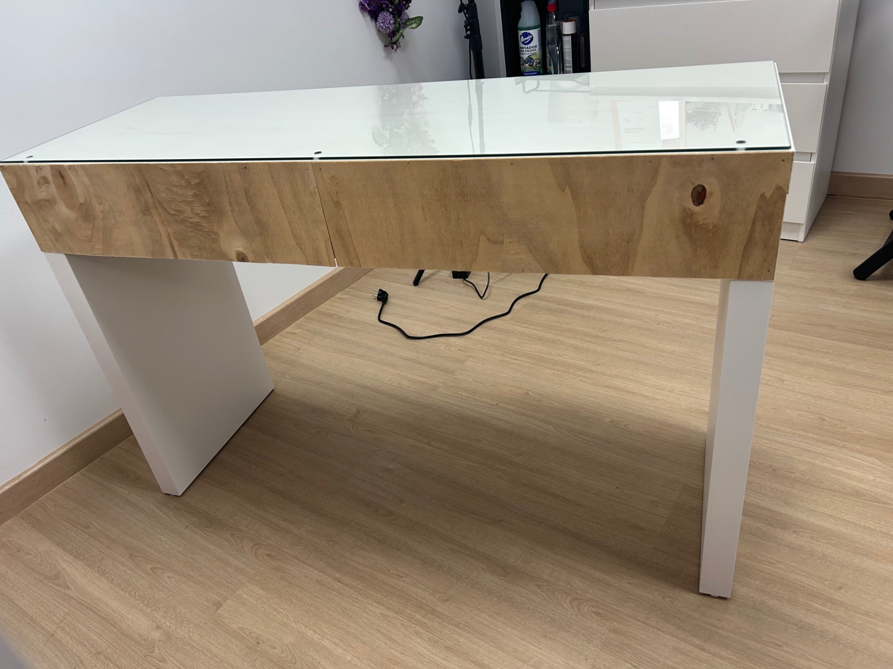 MALM tocador, blanc, 120x41 cm