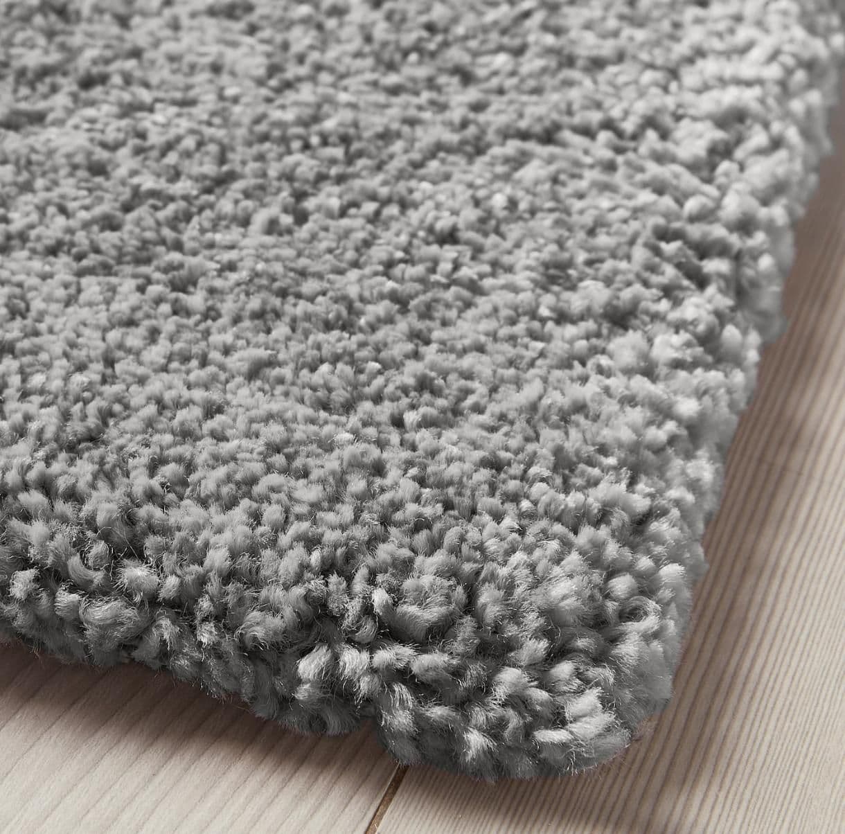 STOENSE rug, low pile, medium grey, 200x300 cm