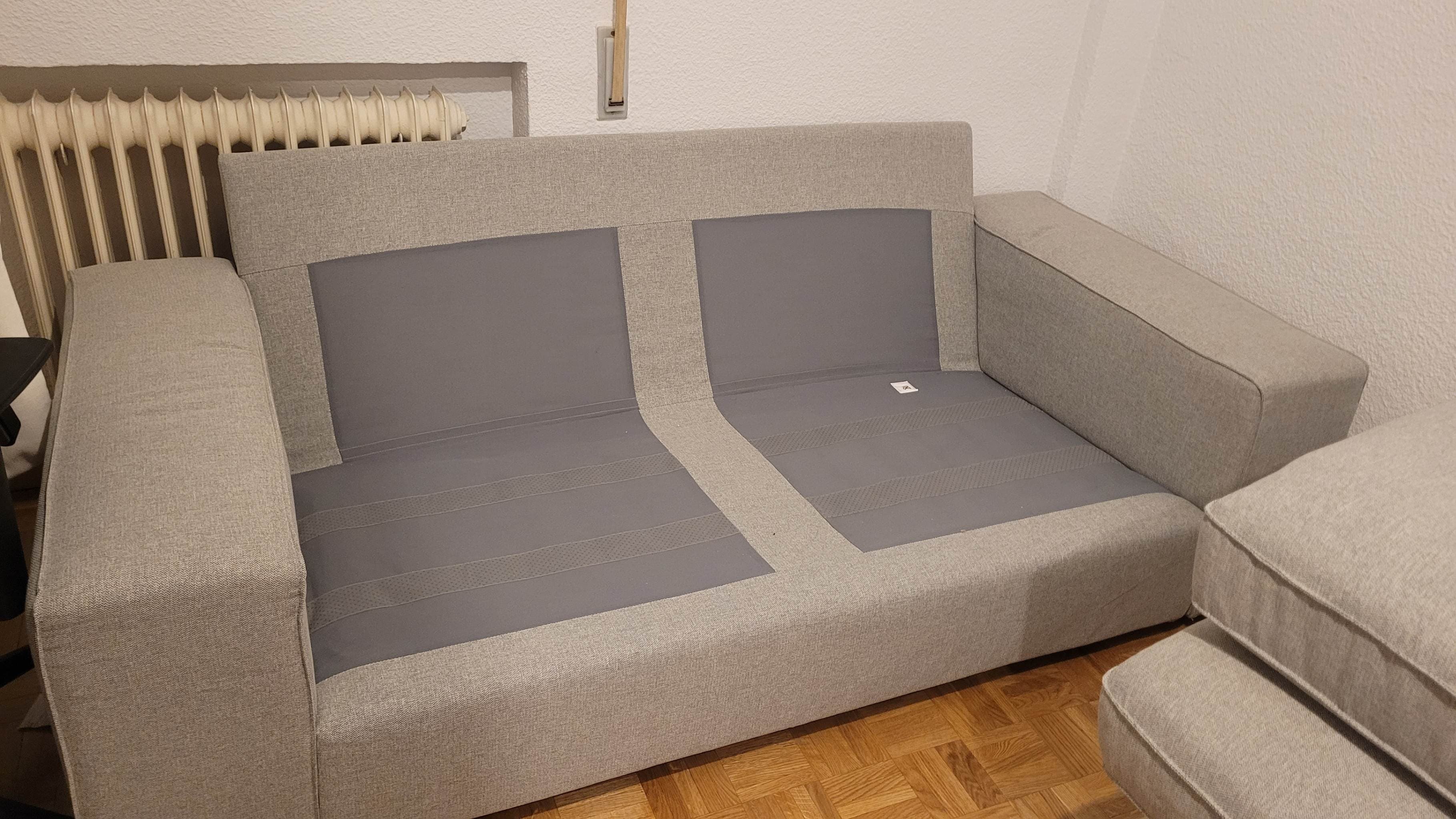 KIVIK 2-seat sofa, Tibbleby beige/grey
