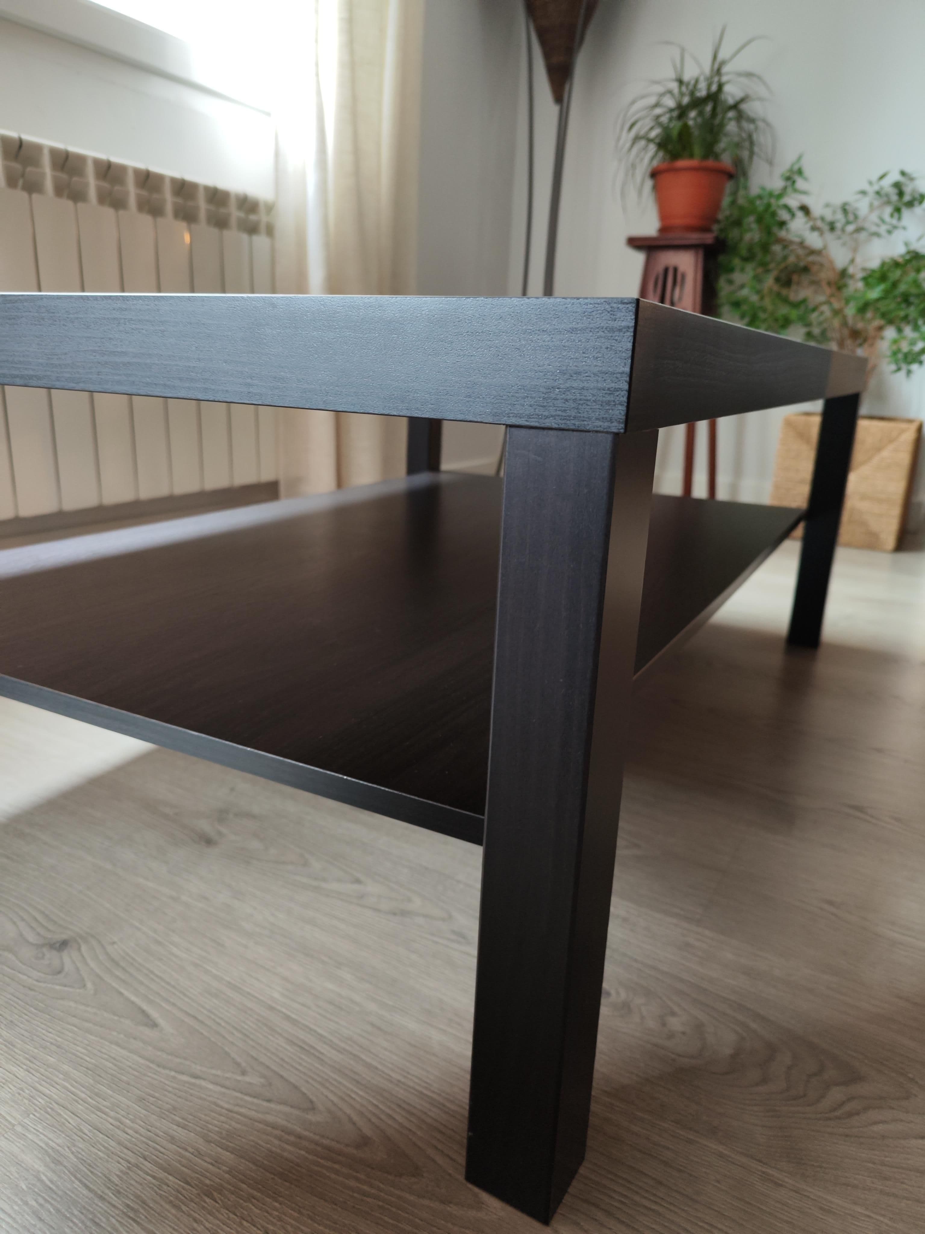 LACK coffee table, black-brown, 118x78 cm
