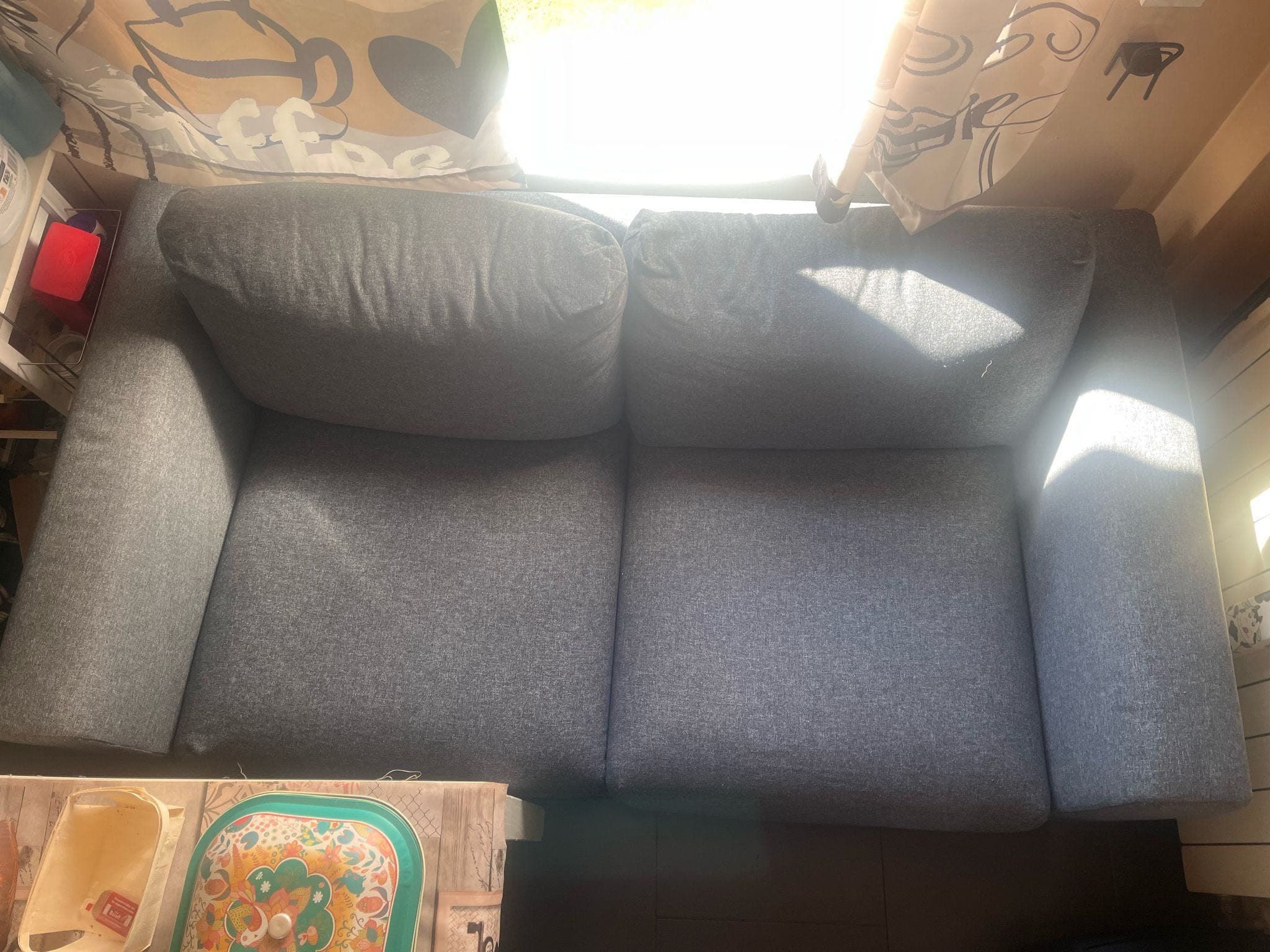 VIMLE 2-seat sofa, Gunnared medium grey
