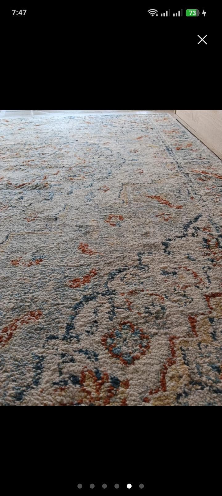 ONSEVIG alfombra, pelo curto, multicolor, 160x235 cm