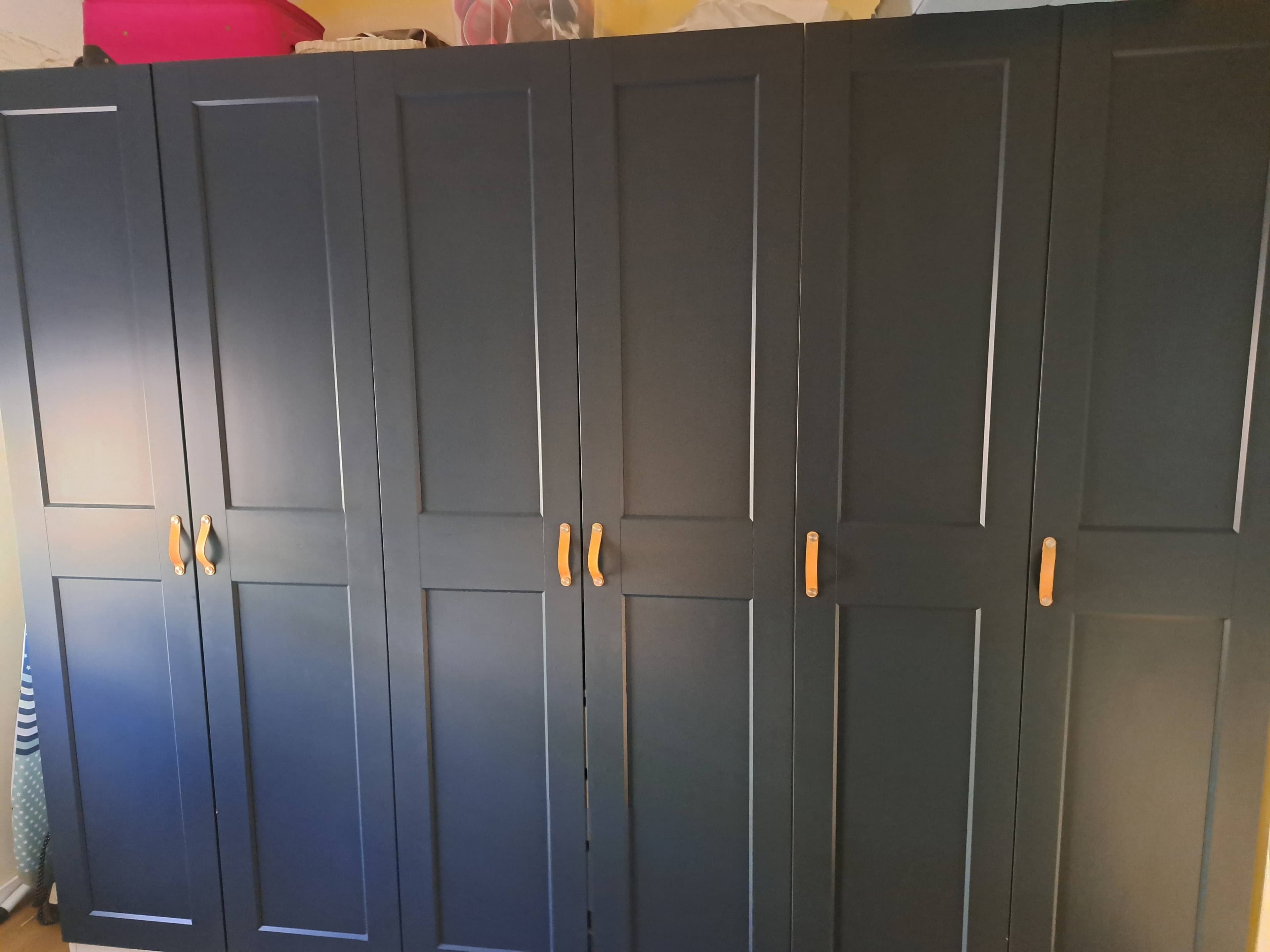 GRIMO door, dark blue, 50x229 cm