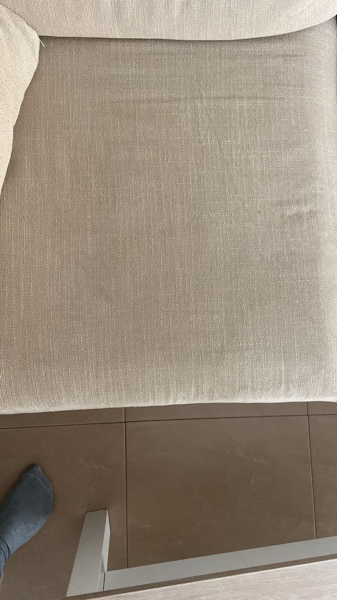 ESKILSTUNA sofá 3 plazas con chaiselongue, Hillared beige