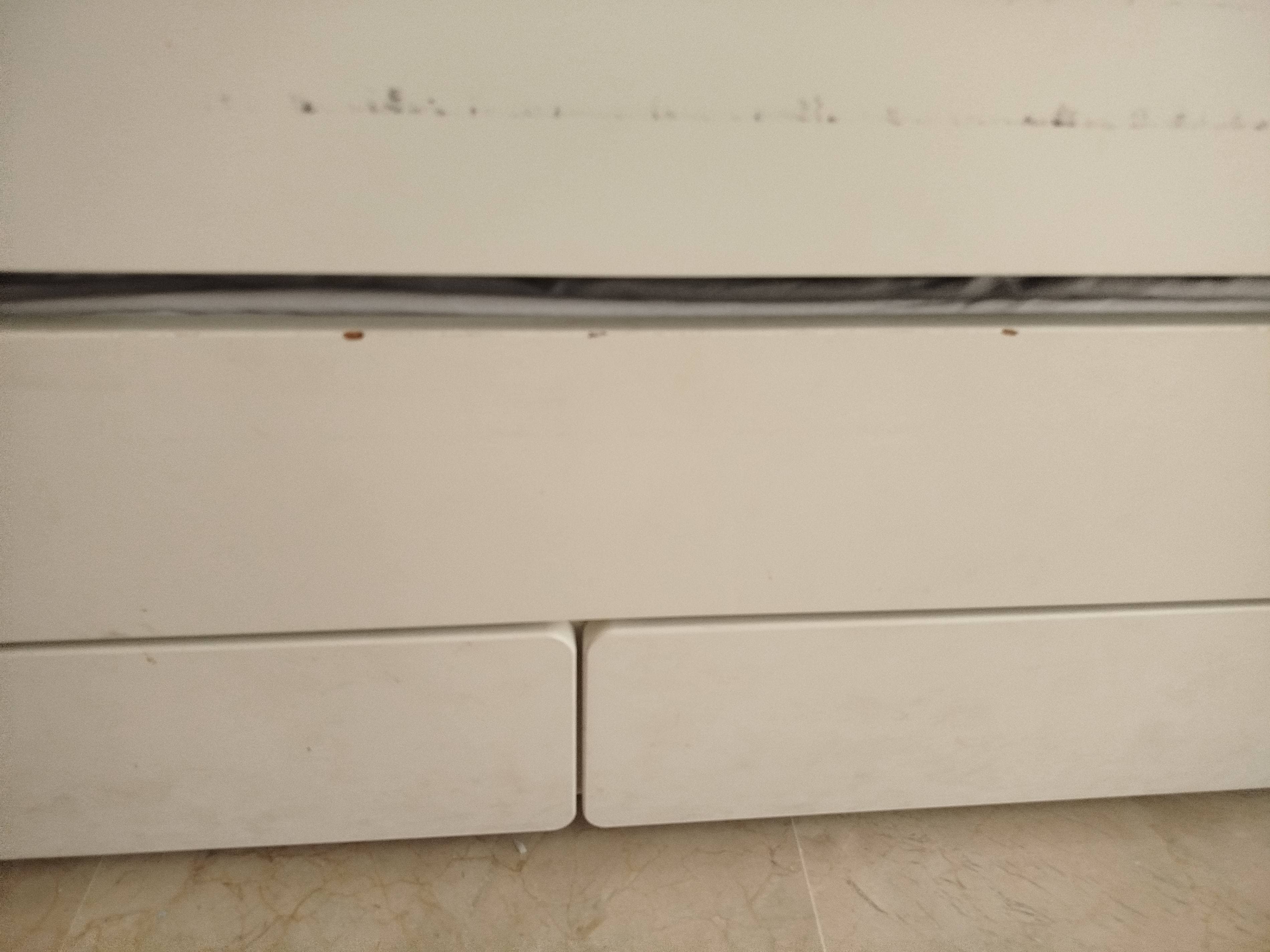 SLÄKT bed frame with underbed and storage, white, 90x200 cm
