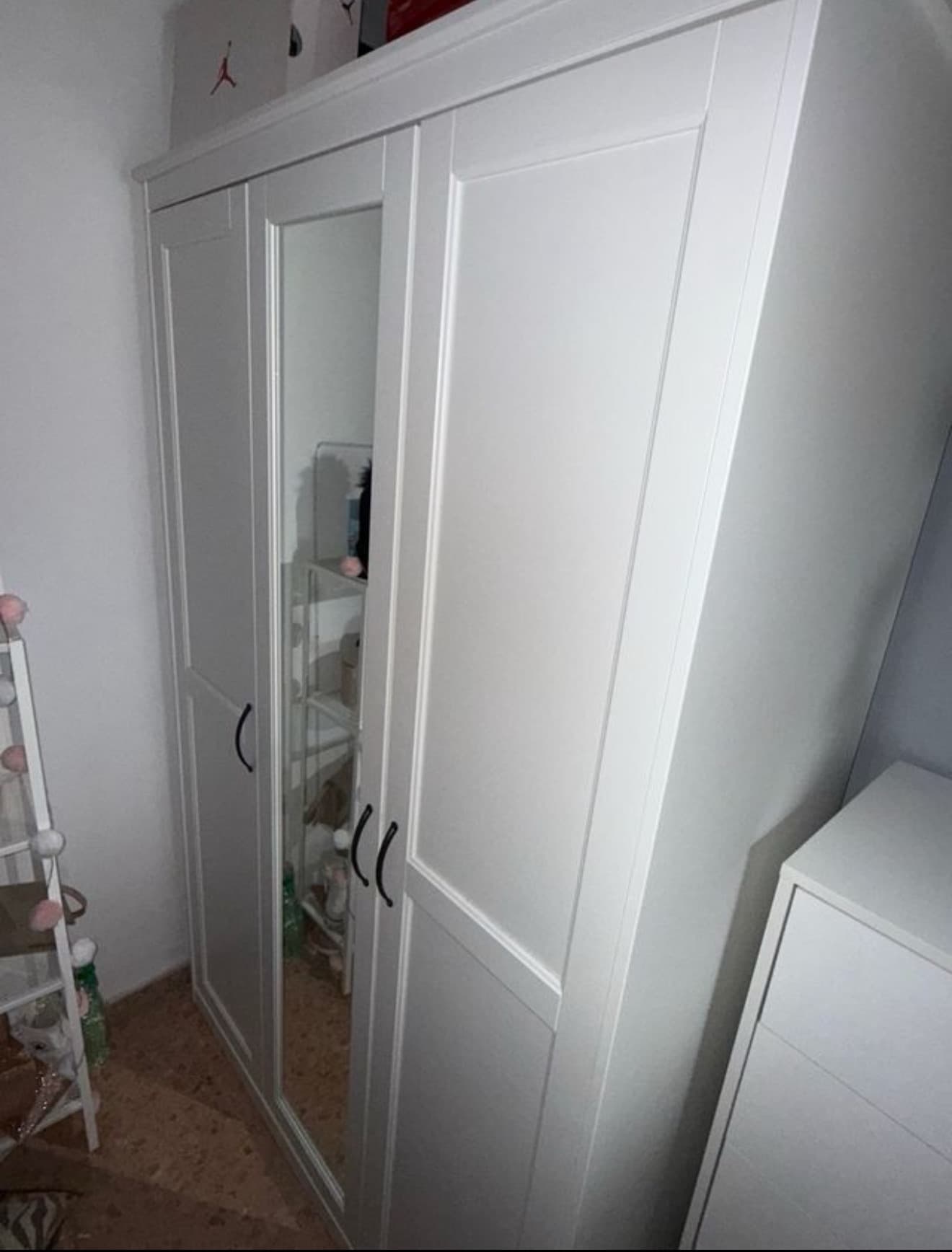 SONGESAND armario, blanco, 120x60x191 cm
