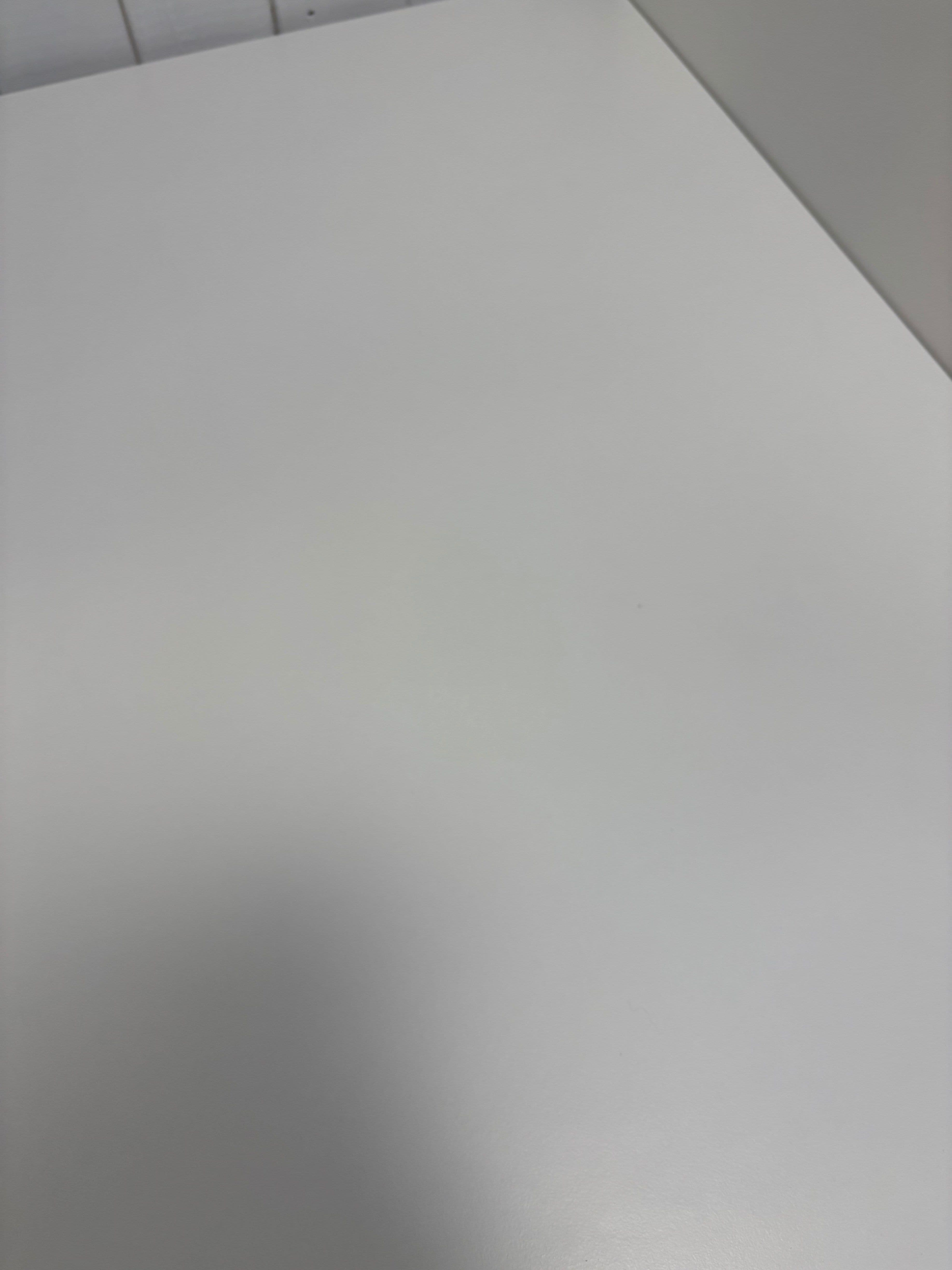 TROTTEN desk, white, 160x80 cm