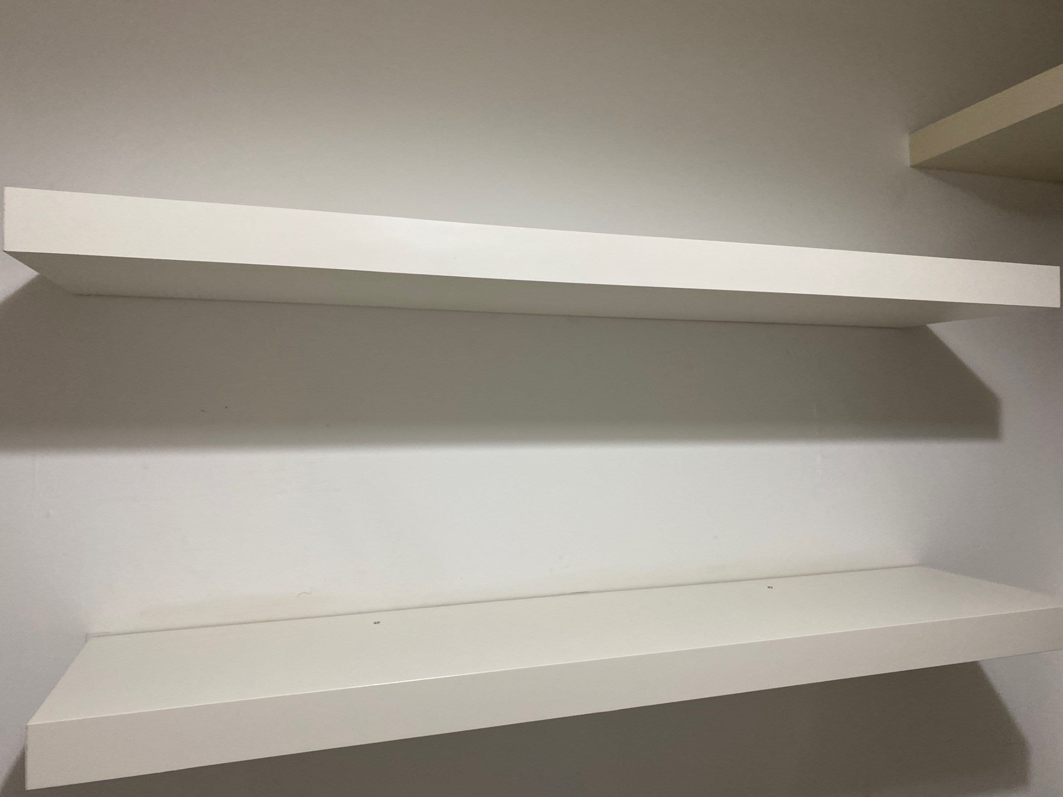 LACK estante de parede, branco, 110x26 cm