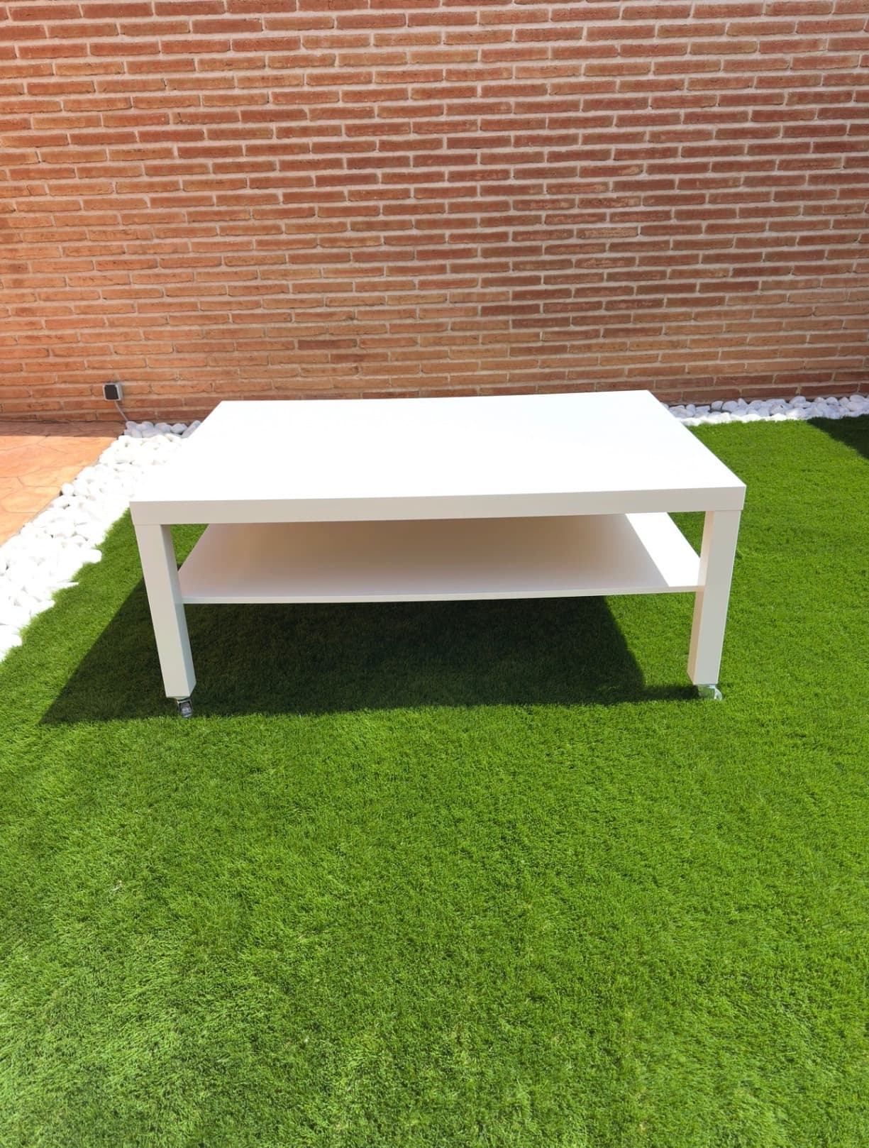 LACK mesa de centro, branco, 118x78 cm