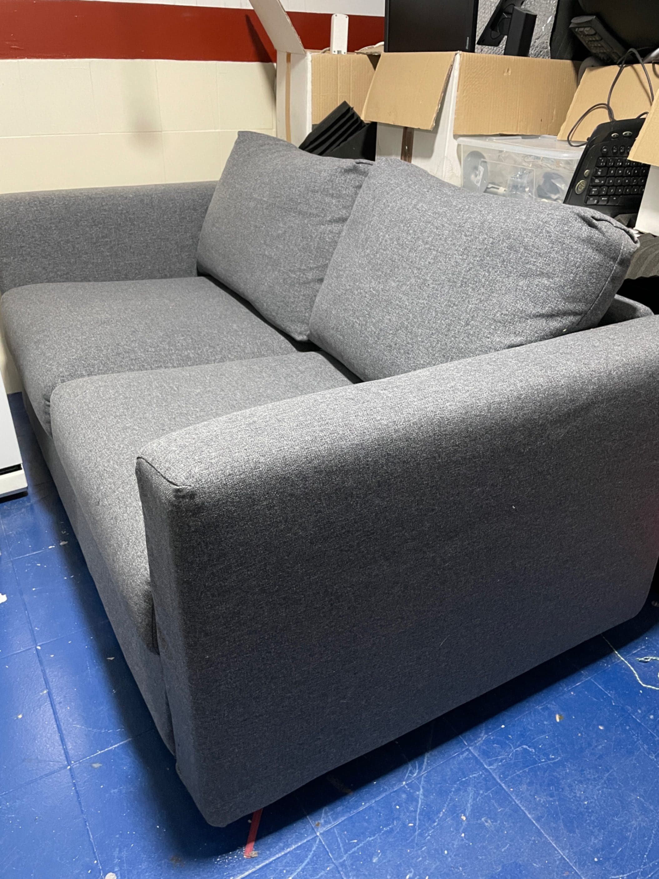 VIMLE 2-seat sofa, Gunnared medium grey
