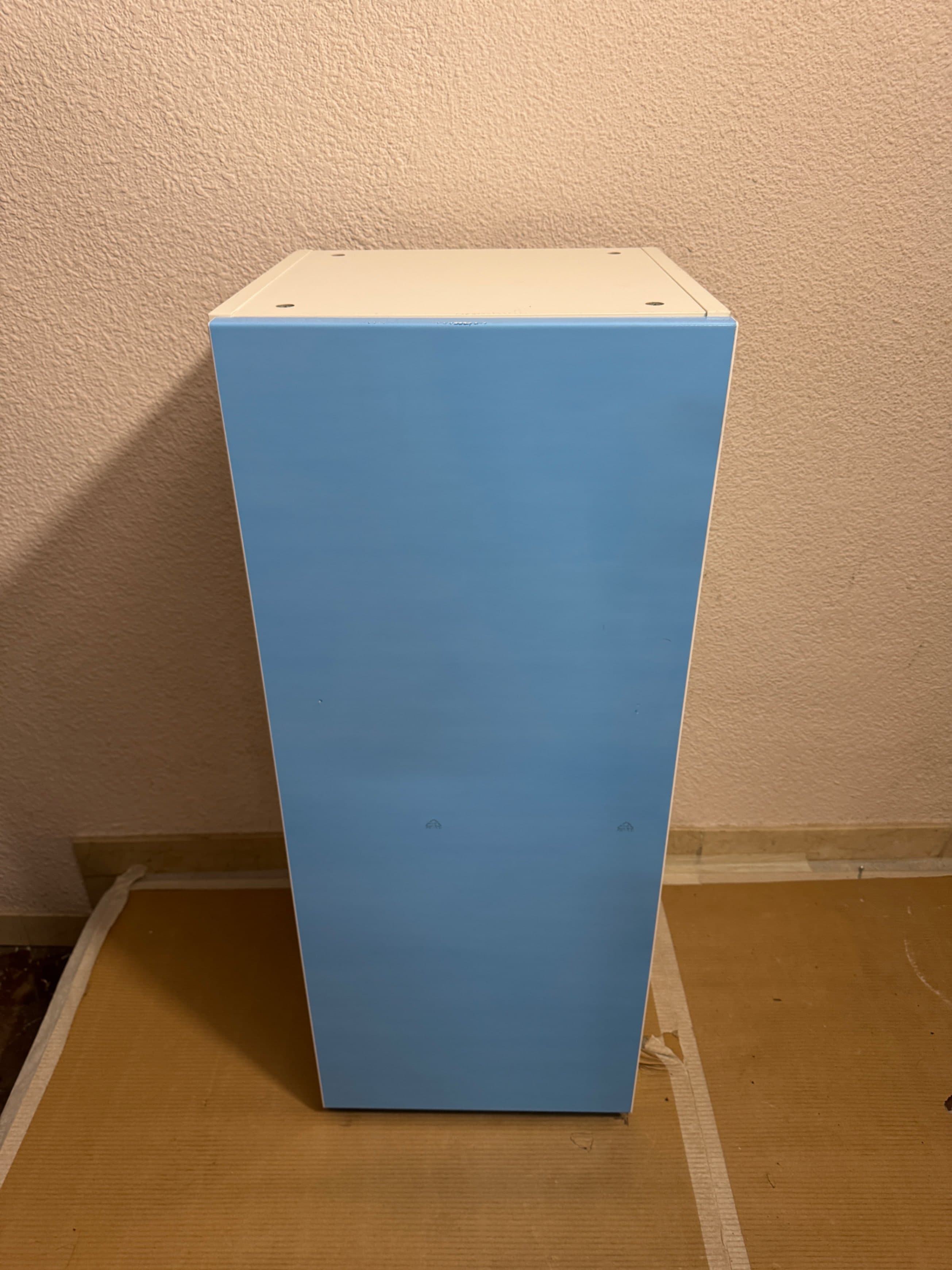 METOD Estructura armario de pared, blanco, 40x37x100 cm