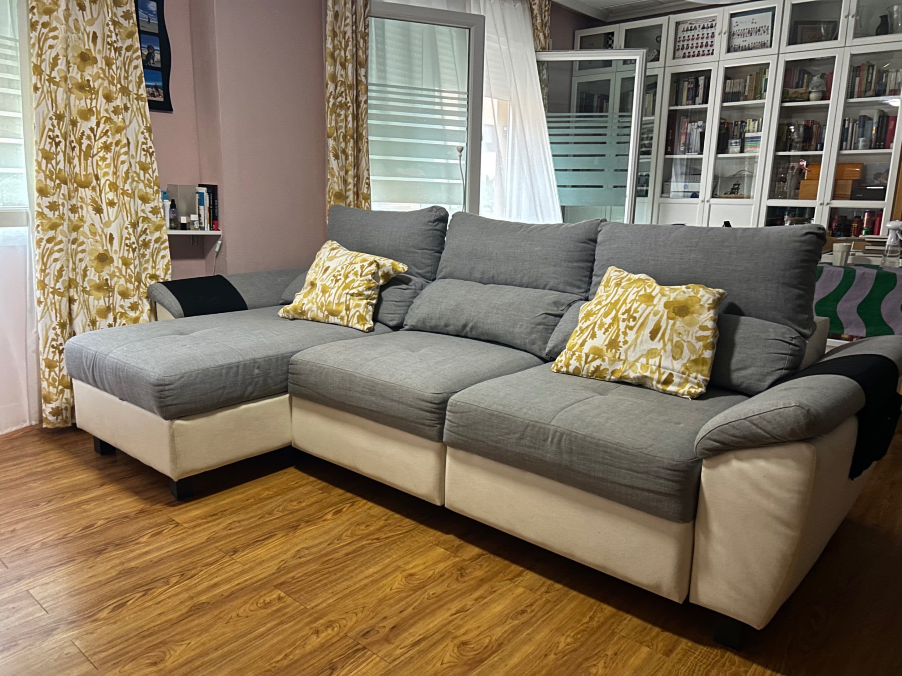 ESKILSTUNA 1-seat section, Hillared beige