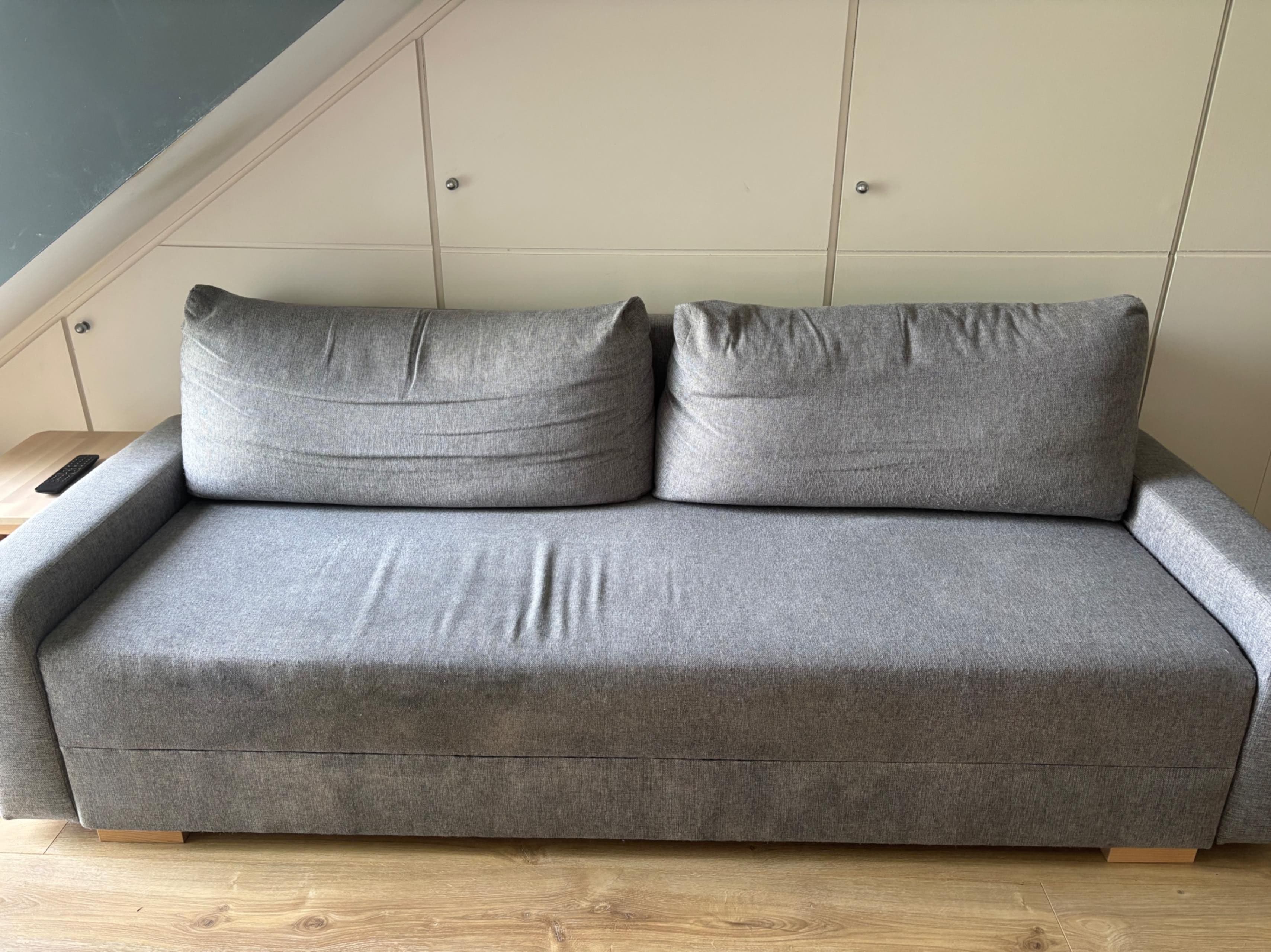 GRÄLVIKEN 3 eserlekuko ohe-sofa, grisa