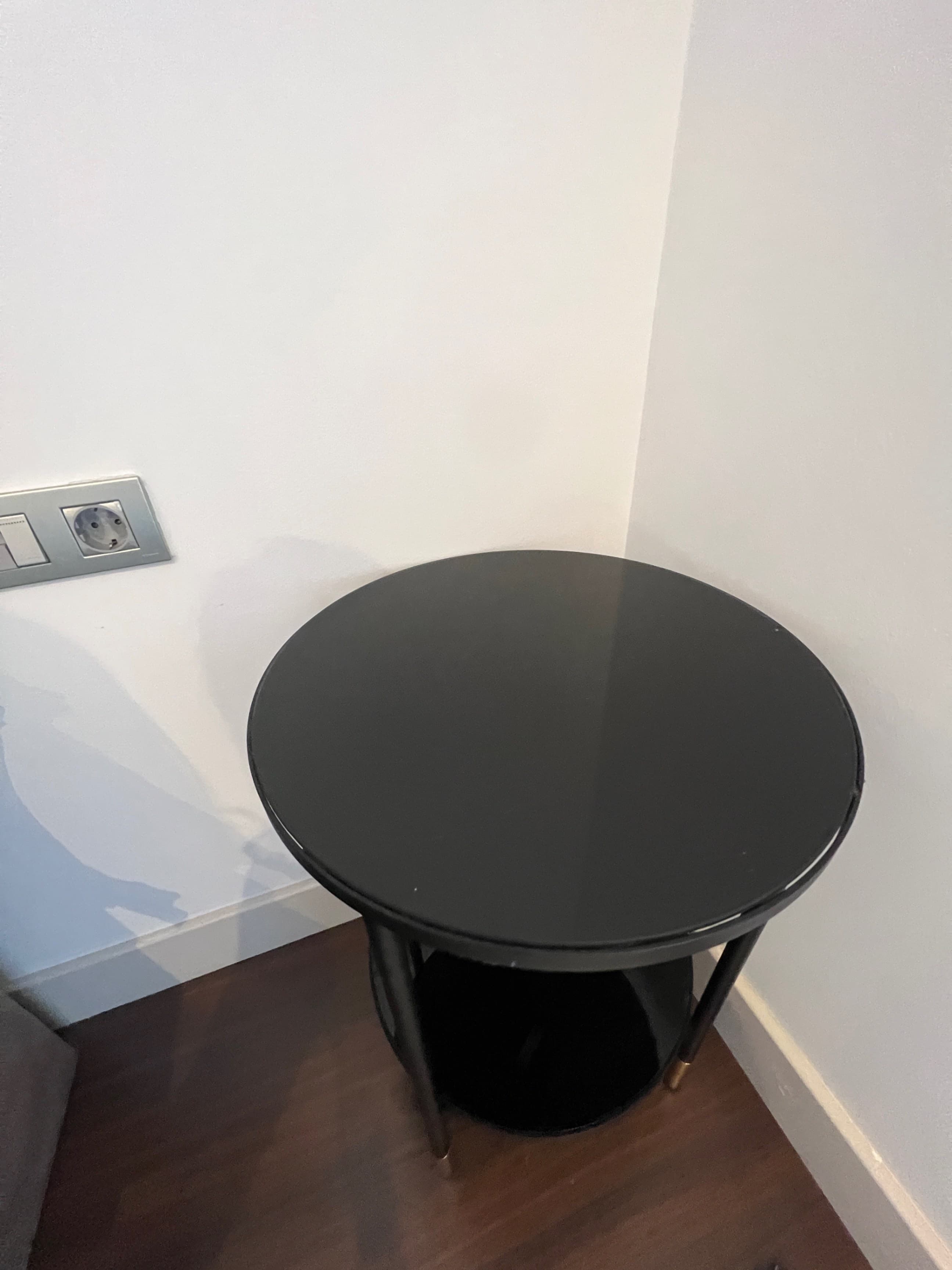 ÄSPERÖD mahai osagarria, beltza/beira beltza, 45 cm
