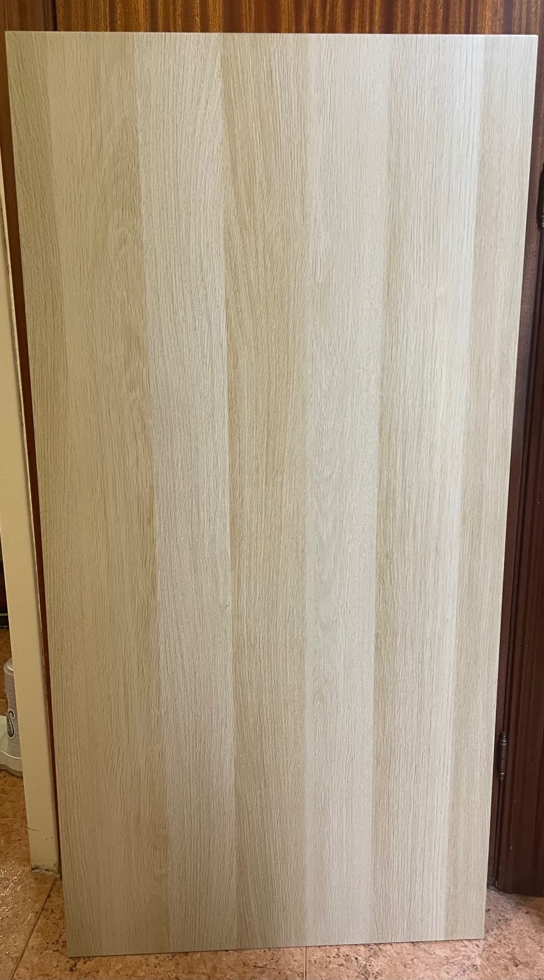 LAGKAPTEN table top, white stained oak effect, 120x60 cm