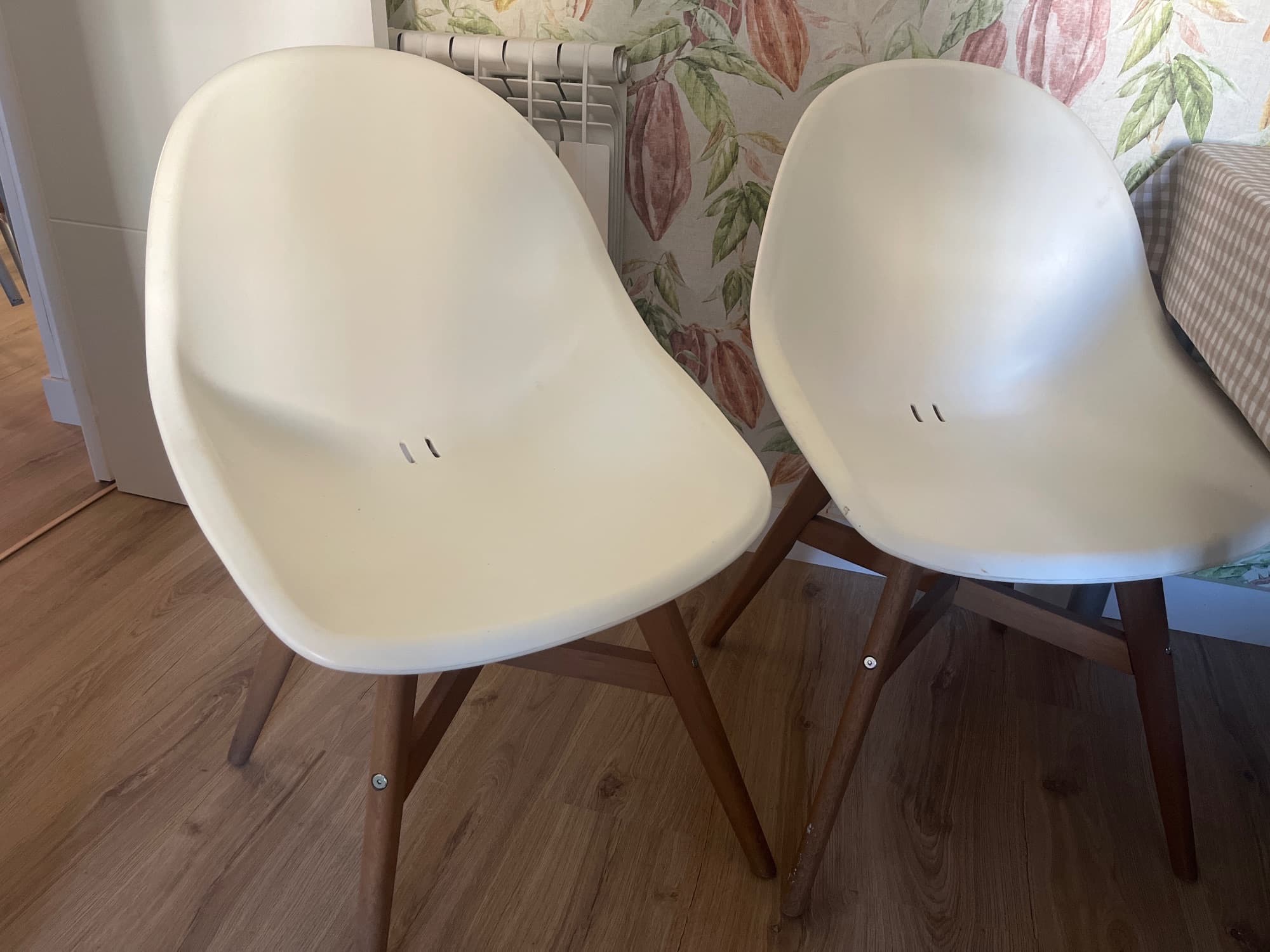 FANBYN silla, blanco/int/ext