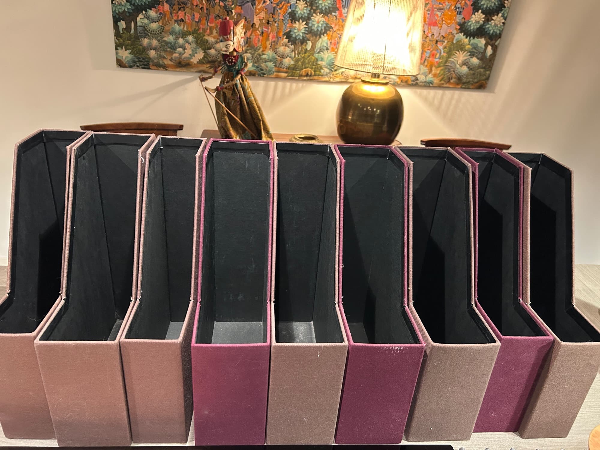 9 ARCHIVADORES TELA