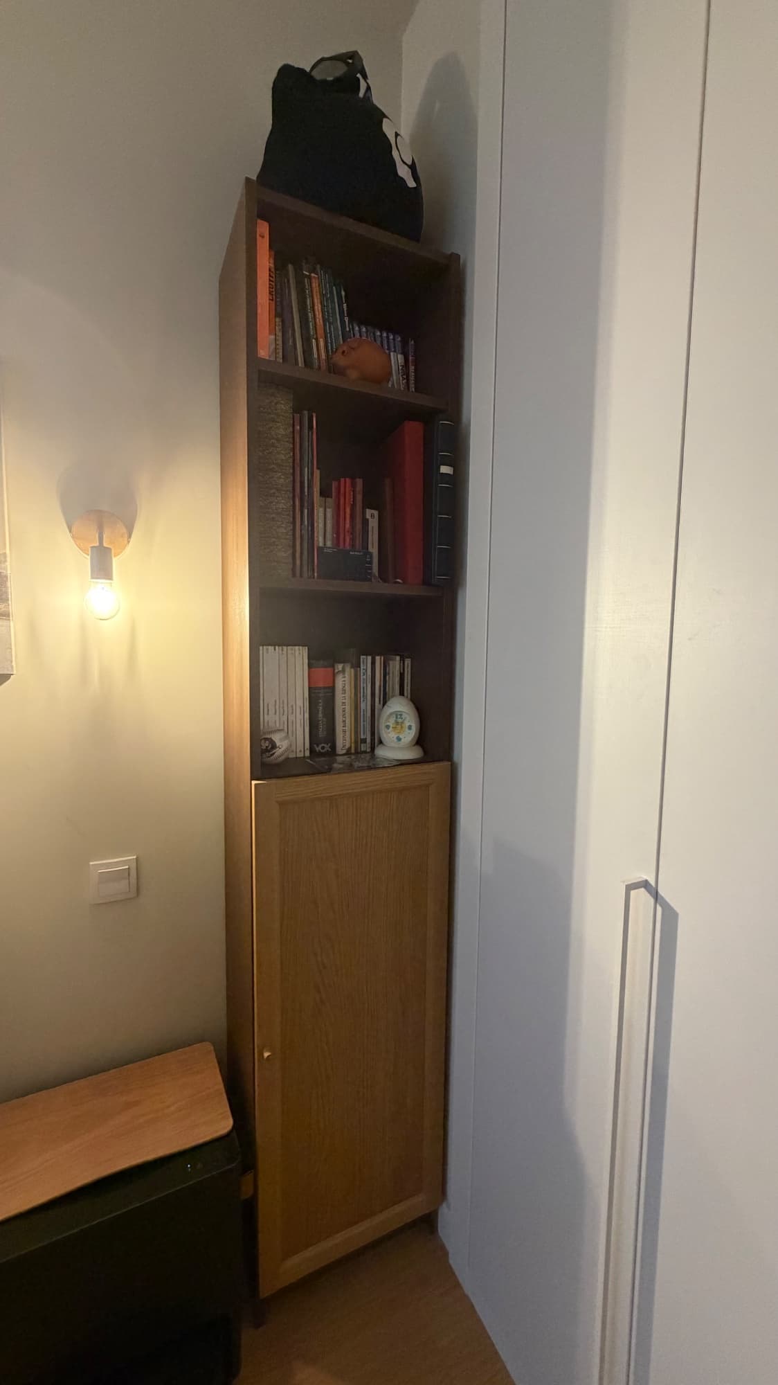 BILLY / OXBERG libraría +porta panel/vdr