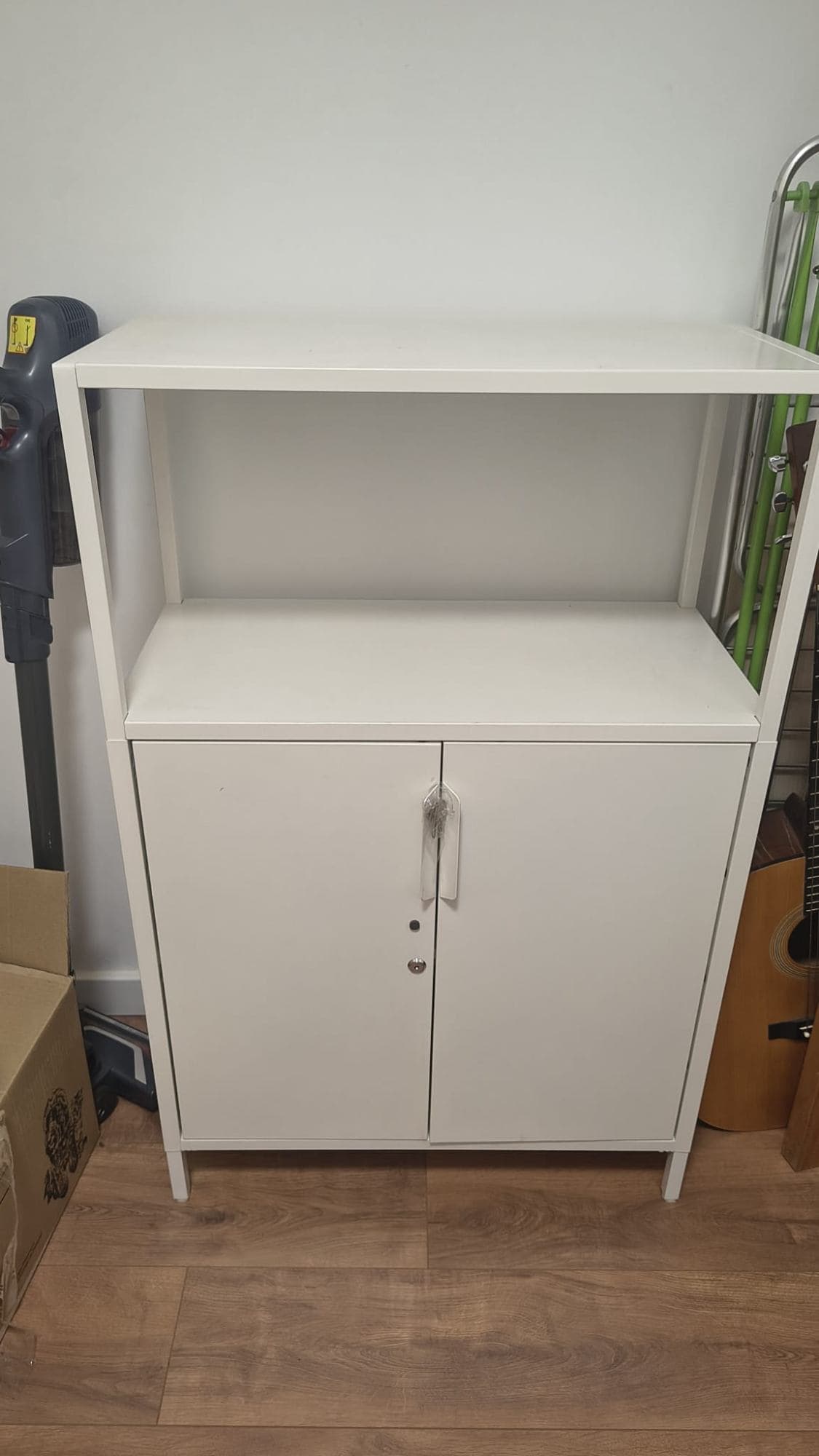 TROTTEN atedun armairua, zuria, 70x35x110 cm