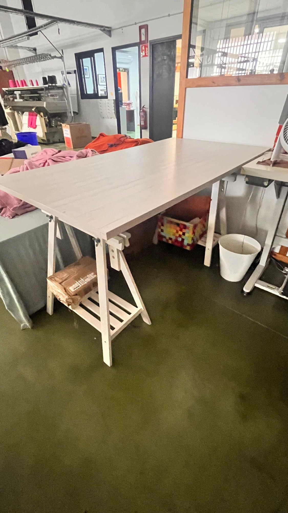 LAGKAPTEN desk, white, 120x60 cm