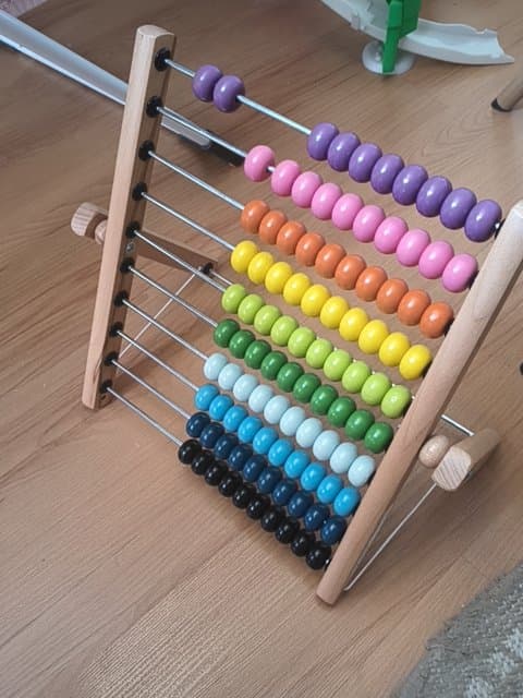 UNDERHÅLLA abacus, multicolour