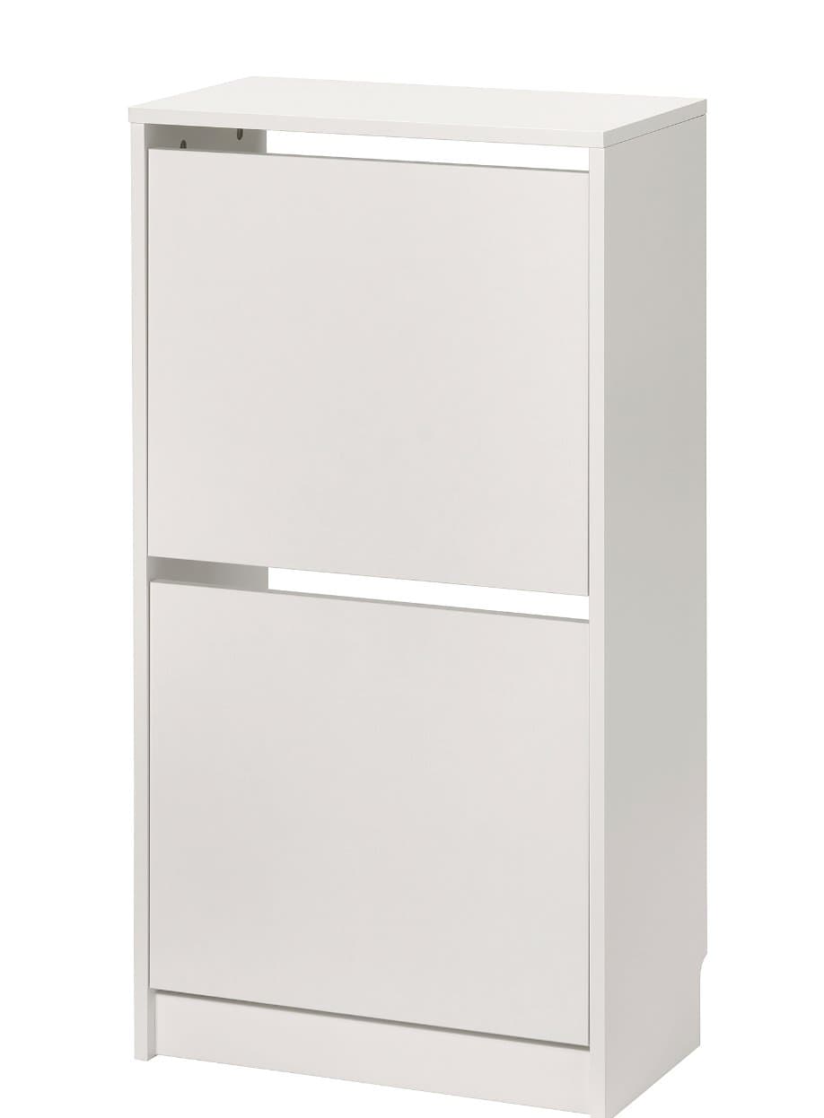 BISSA sabater amb 2 compartiments, blanc, 49x28x93 cm