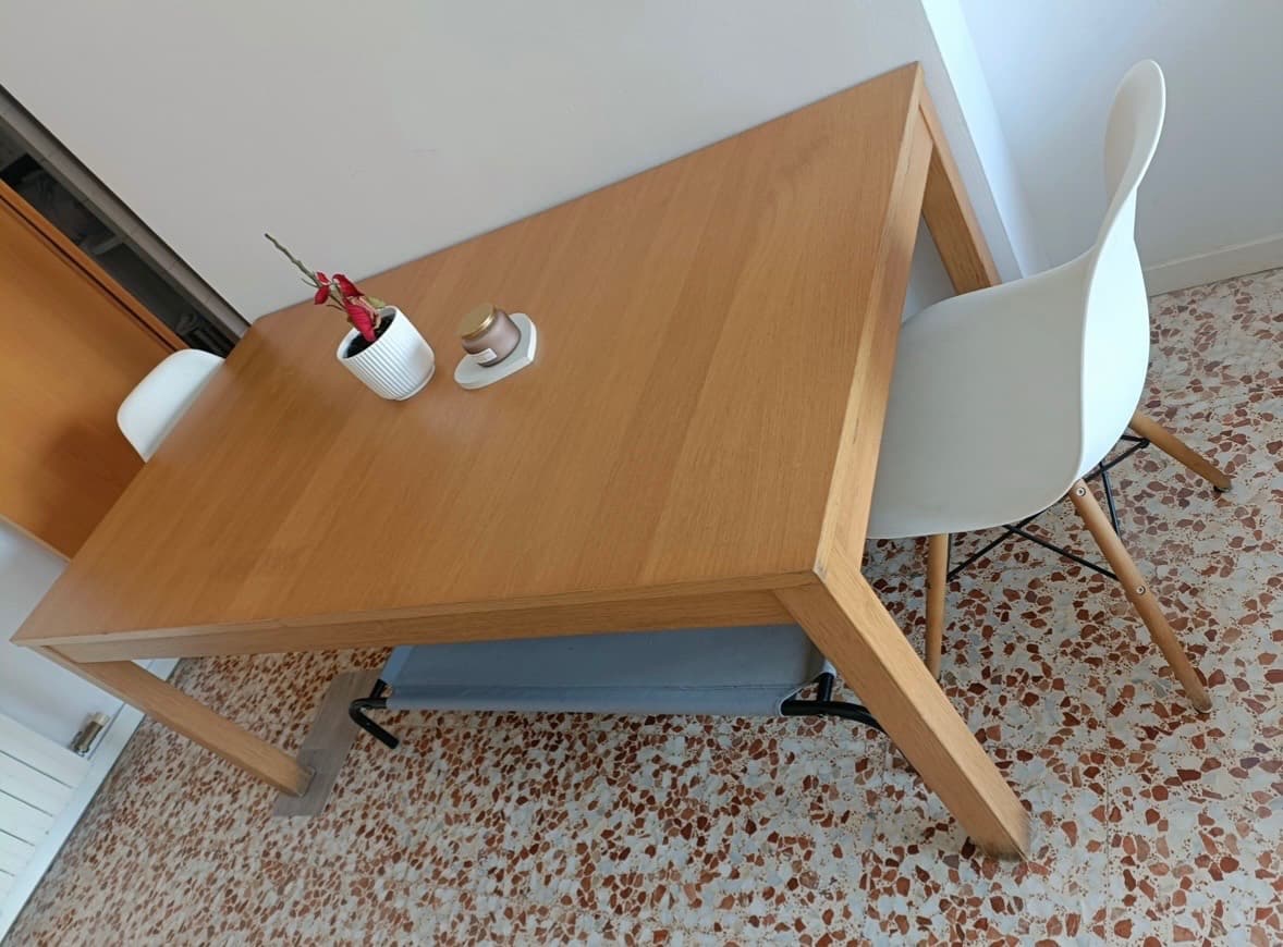 Mesas extensibles extendable table, oak veneer