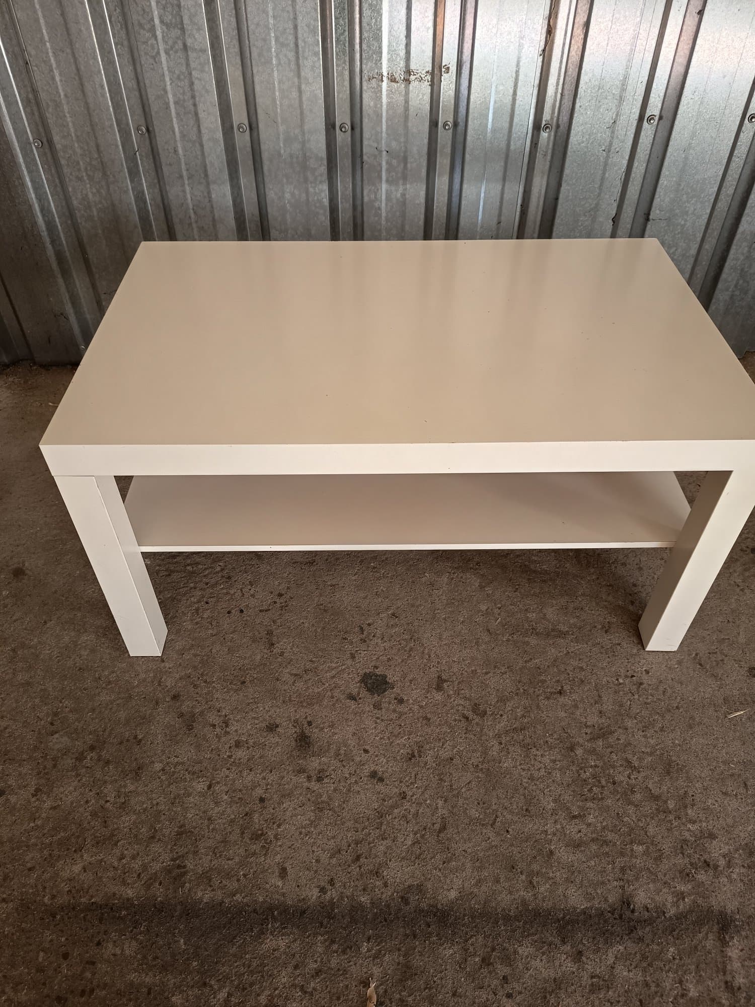 LACK coffee table, white, 90x55 cm
