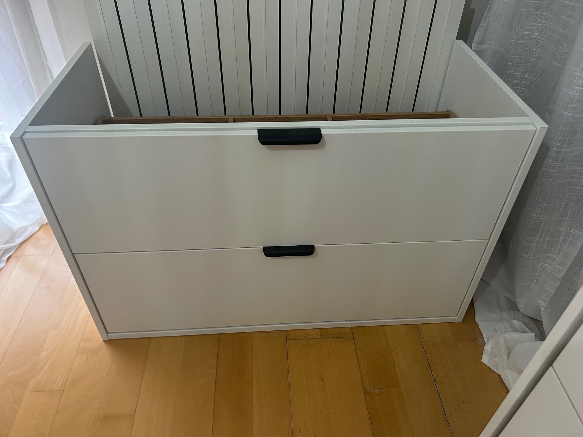 HAVBÄCK wash-stand with drawers, white, 100x48x63 cm