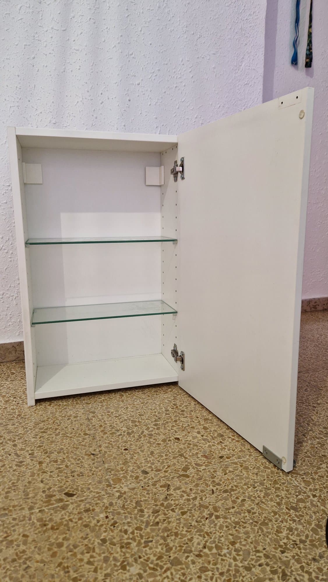 MUEBLE BAÑO wall cabinet, white