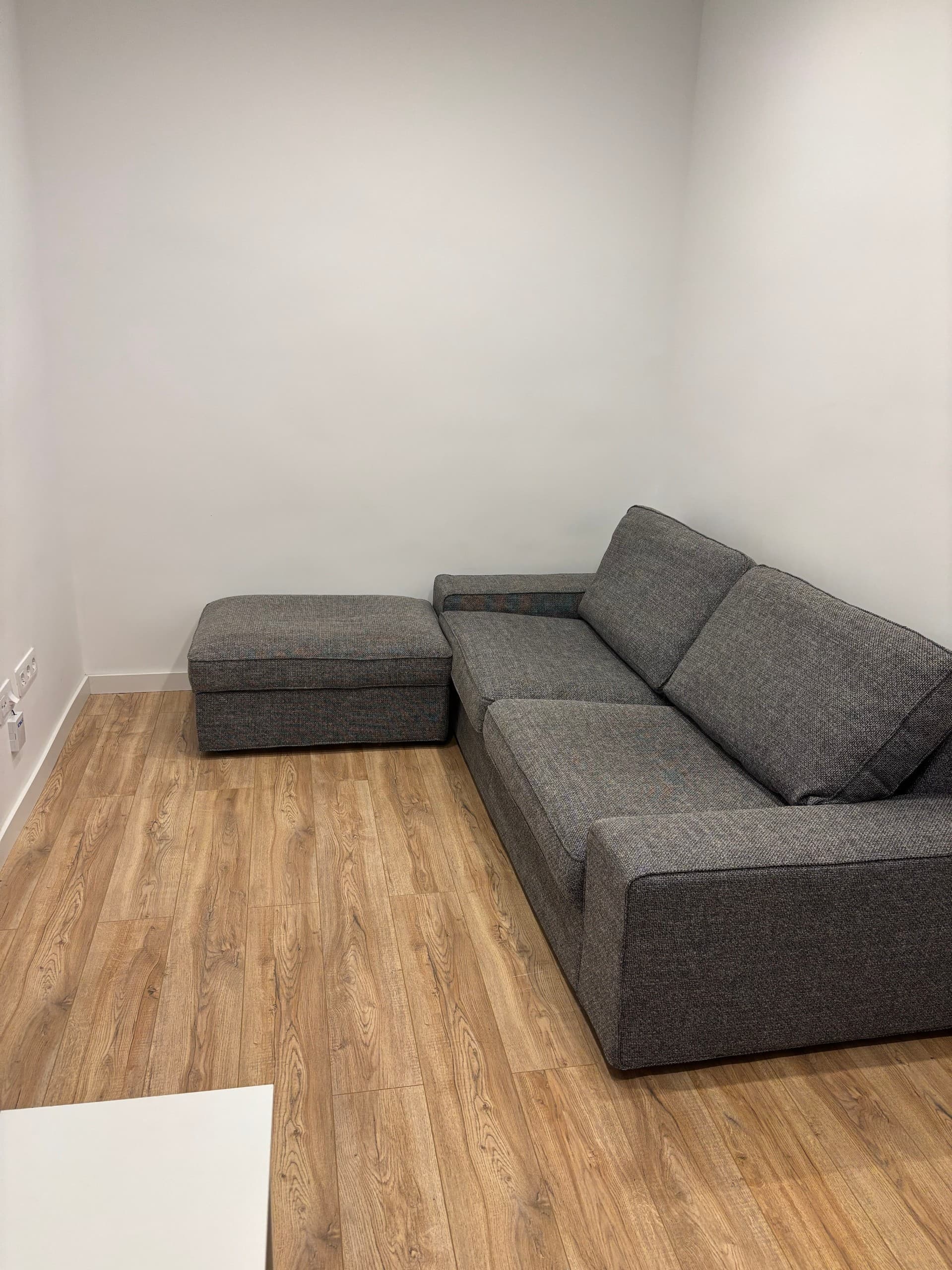 FUNDA KIVIK 3 PLAZAS sofá de 3 plazas, Gunnared gris