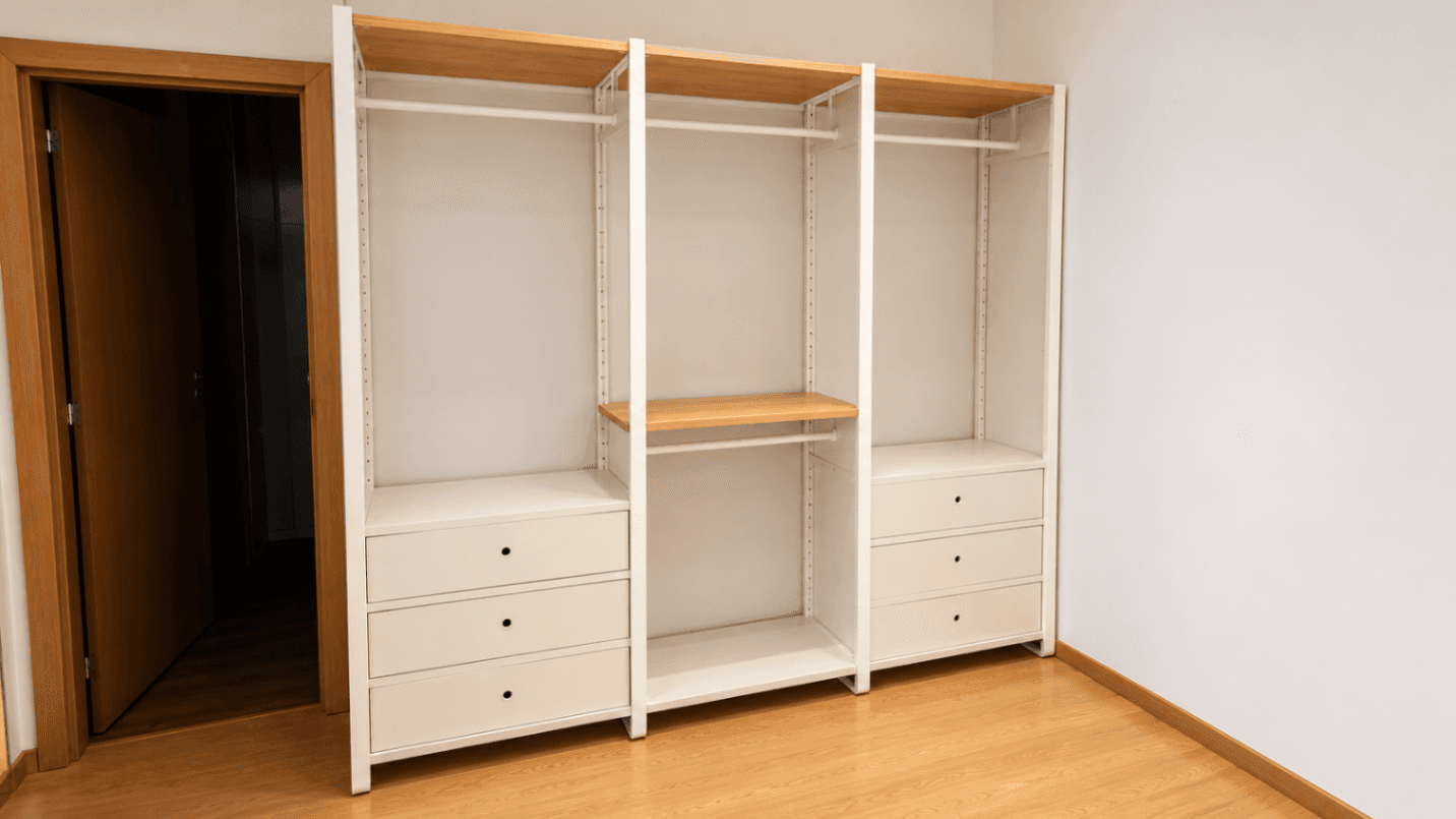 COMPOSICIÓN ARMARIO combinació d'armari, blanc, 165x55x216 cm