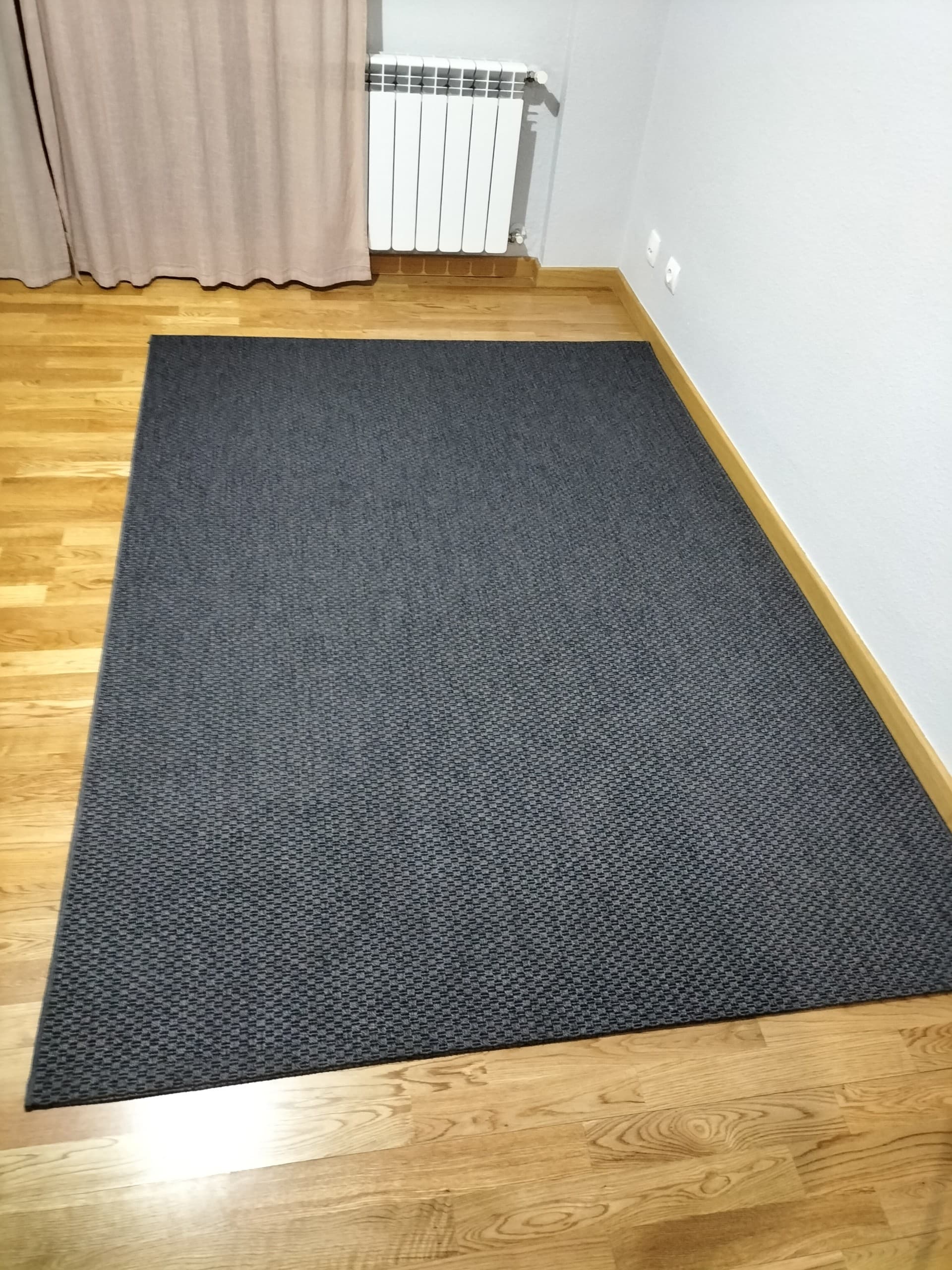 MORUM Alfombra int/exterior, int/ext gris oscuro, 230 x160 cm