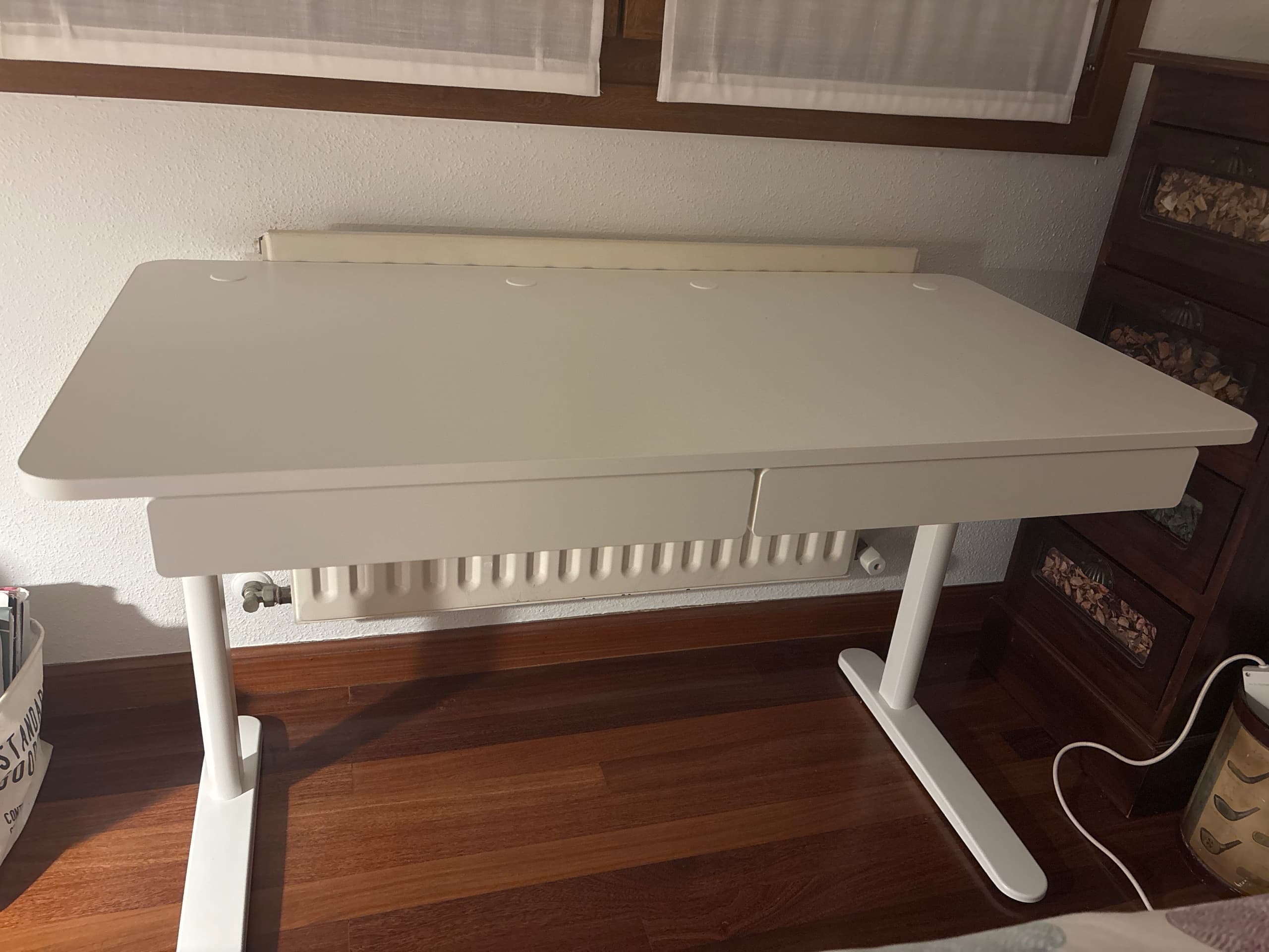 RELATERA combinació d'escriptori, blanc, 117x60 cm